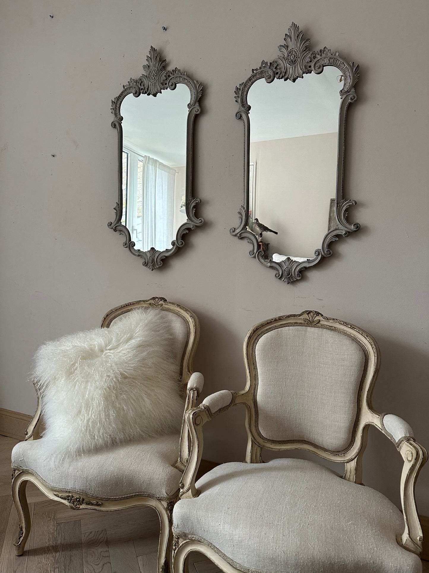 Paire de miroirs