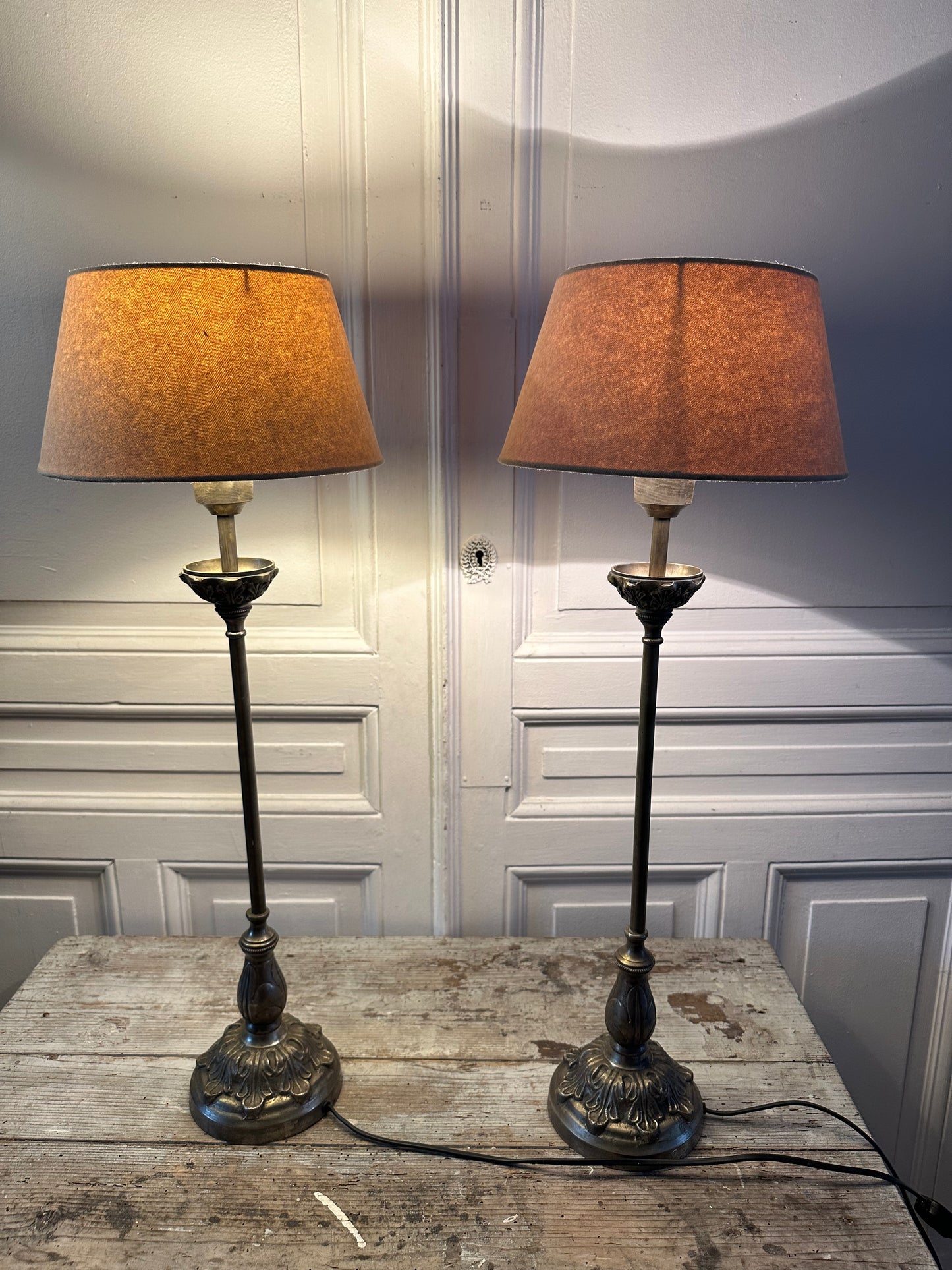 Paire de lampes