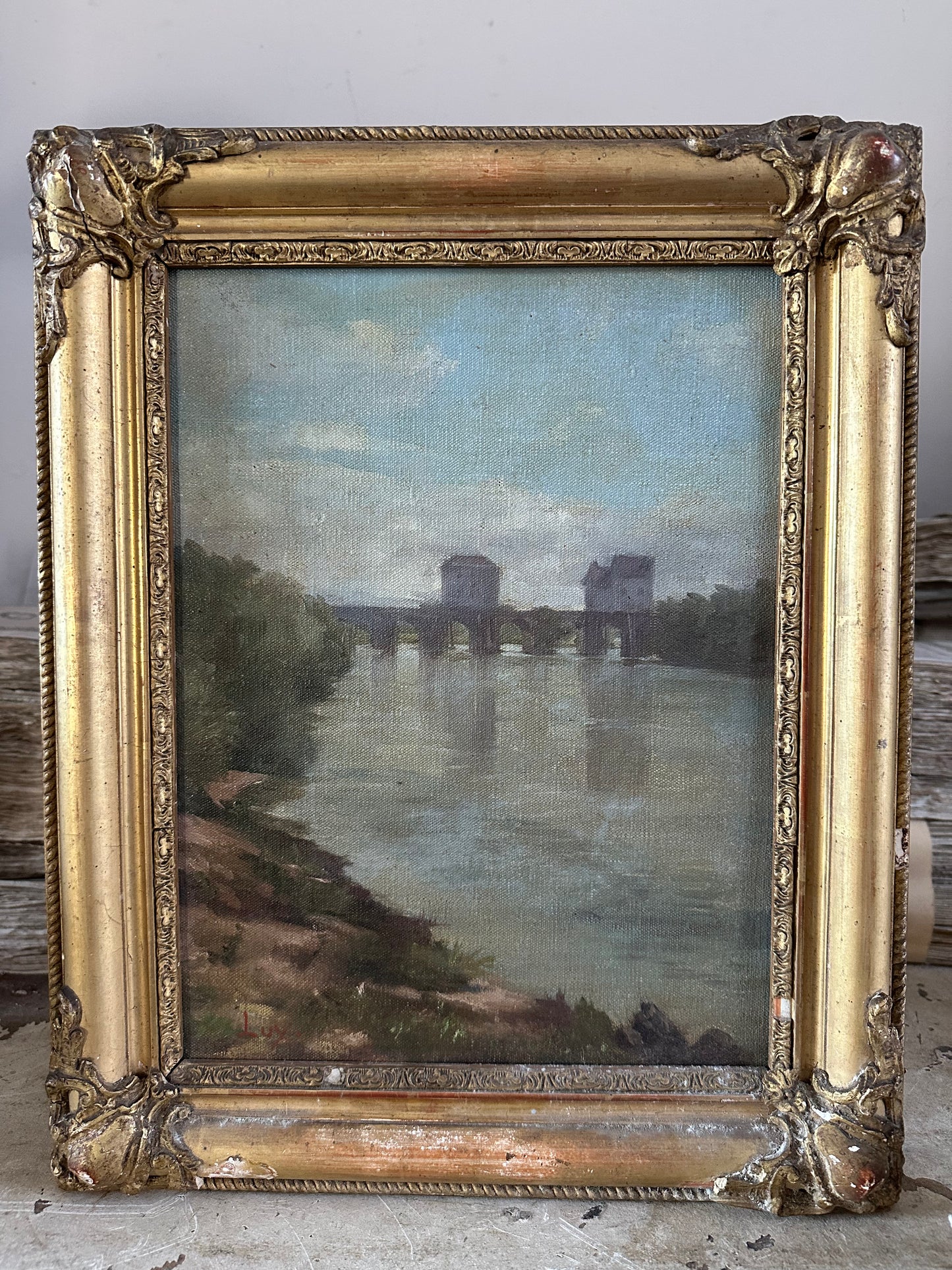 Sur la rive