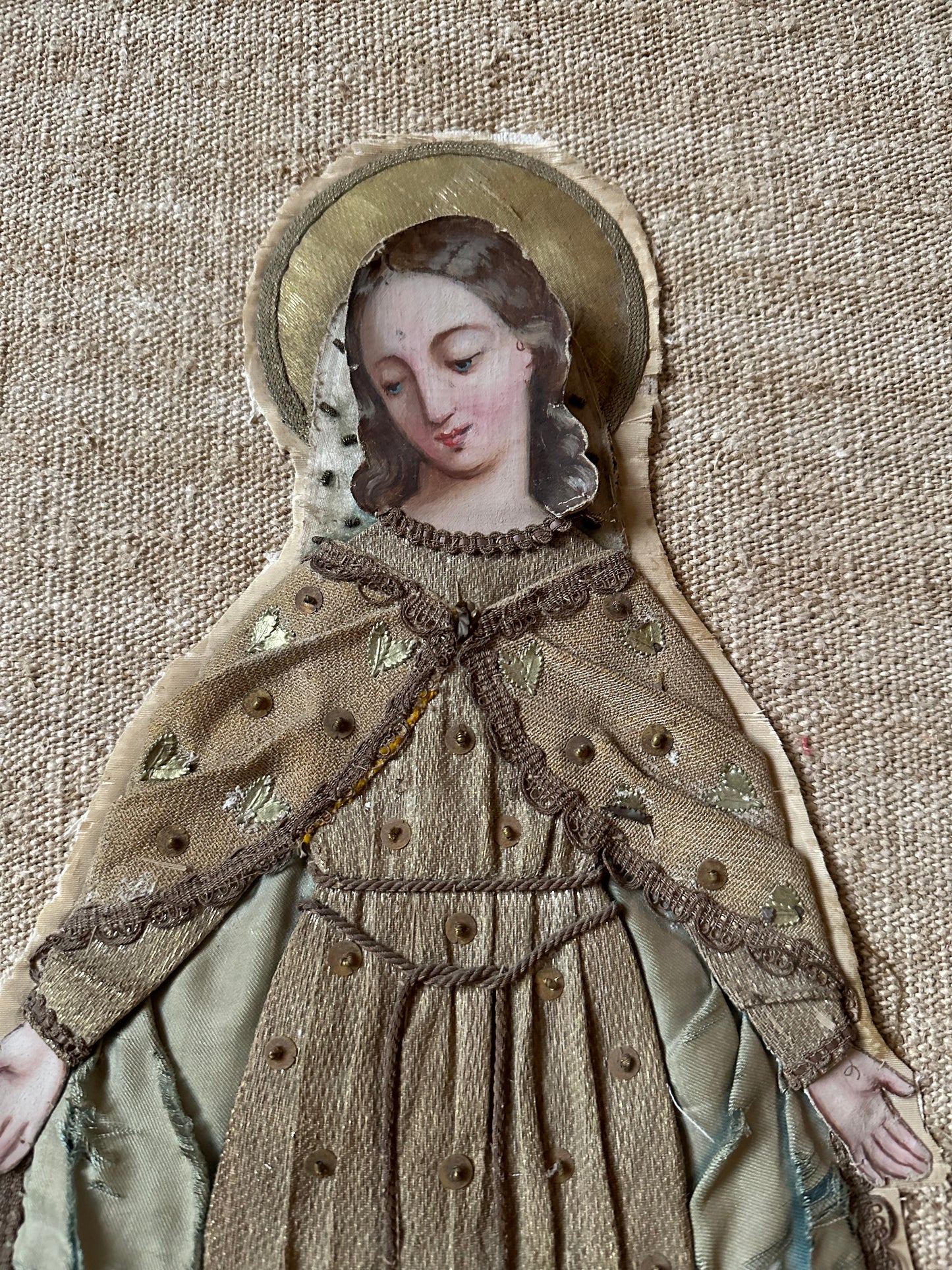 Broderie XVIII eme siècle