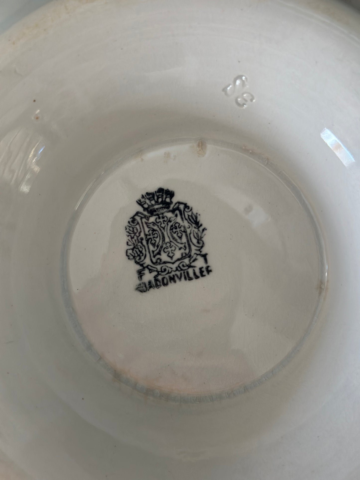 Soupière blanche
