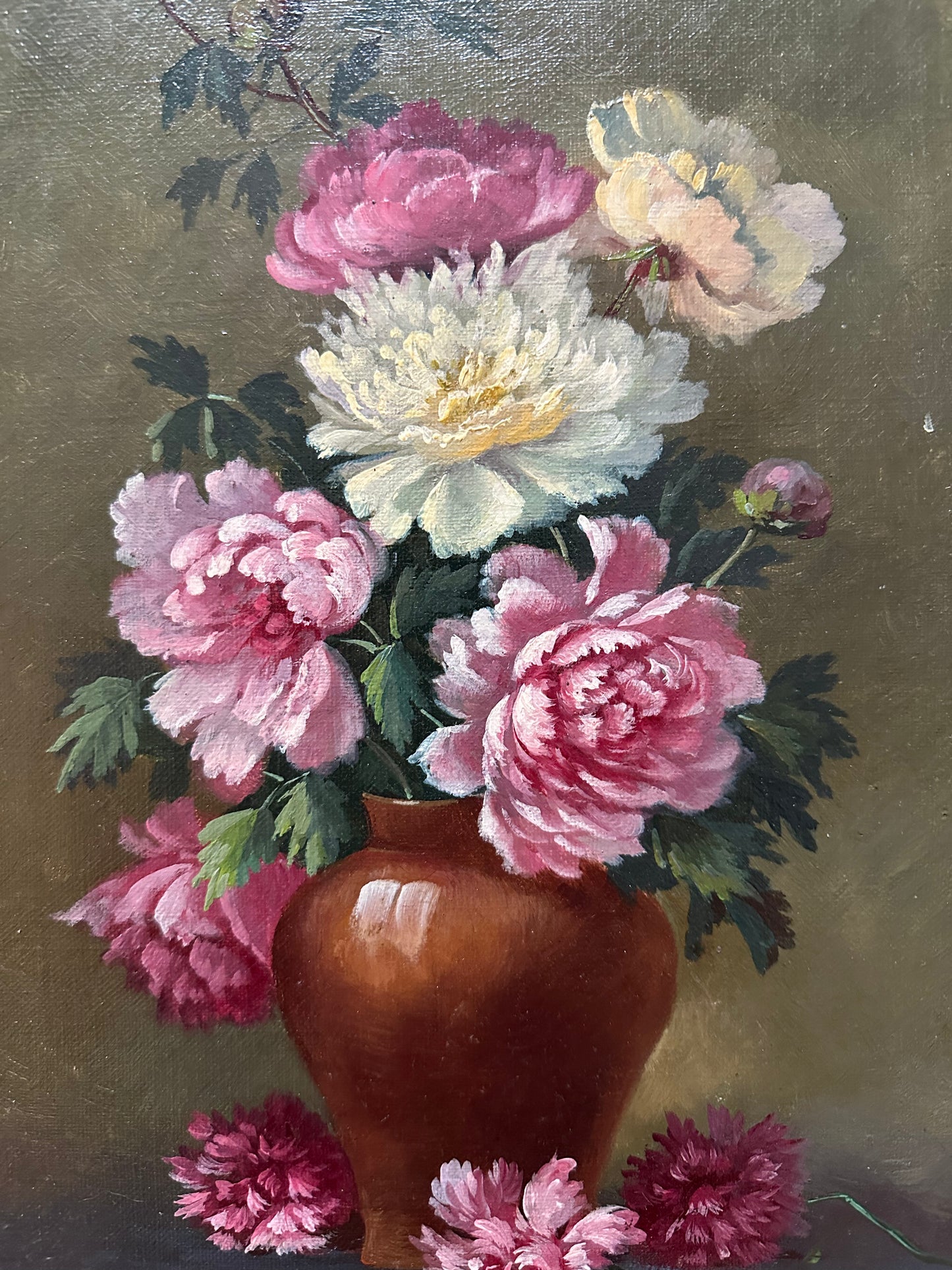 Bouquet de pivoines