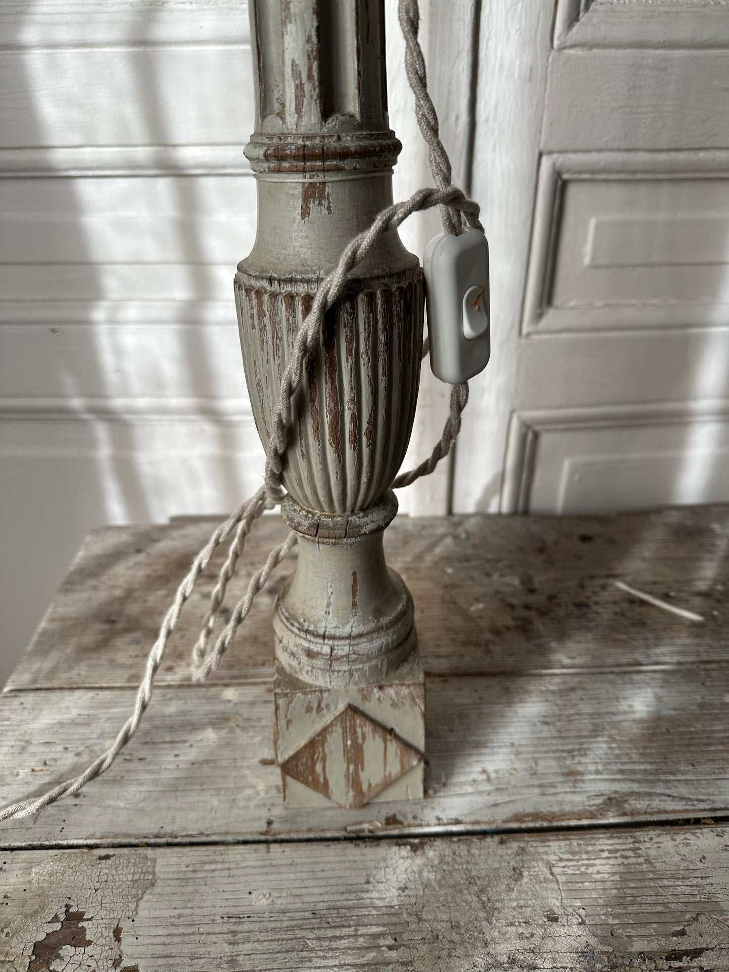 Paire de lampes balustres XIX eme siècle