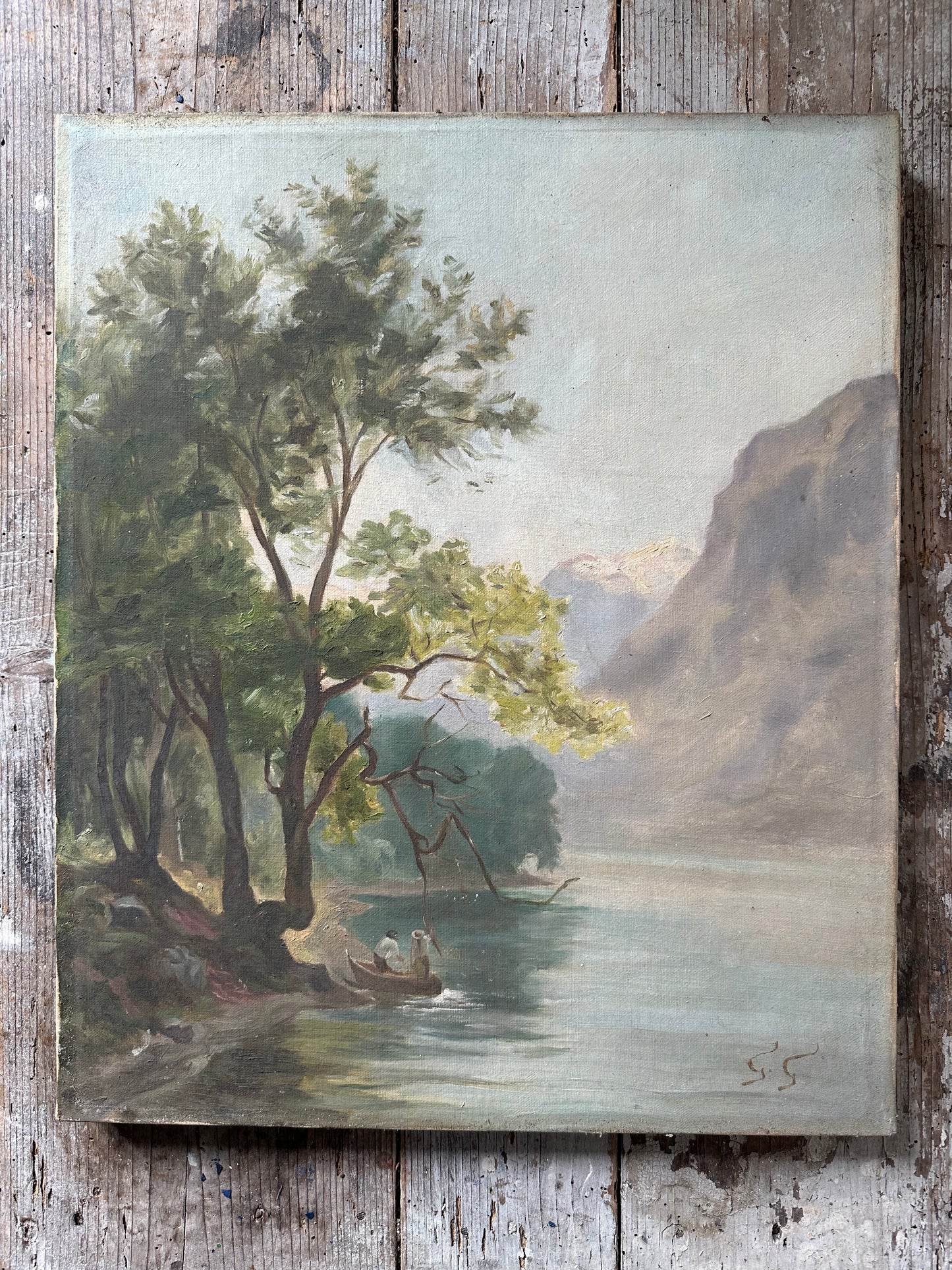La palette du peintre