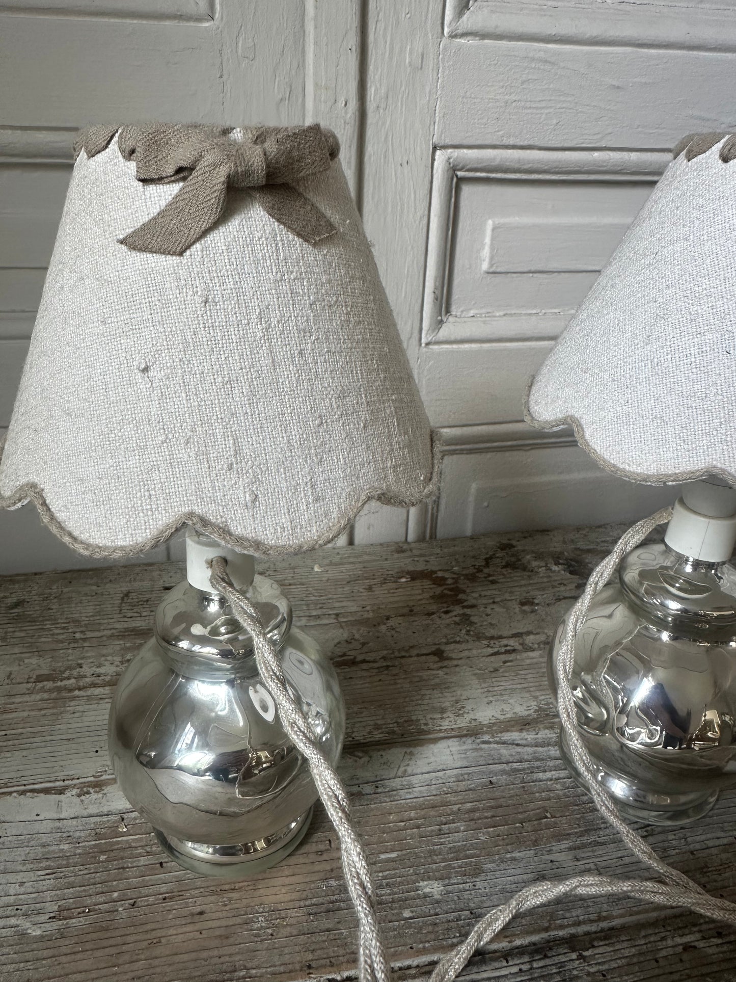 Lampes miroirs