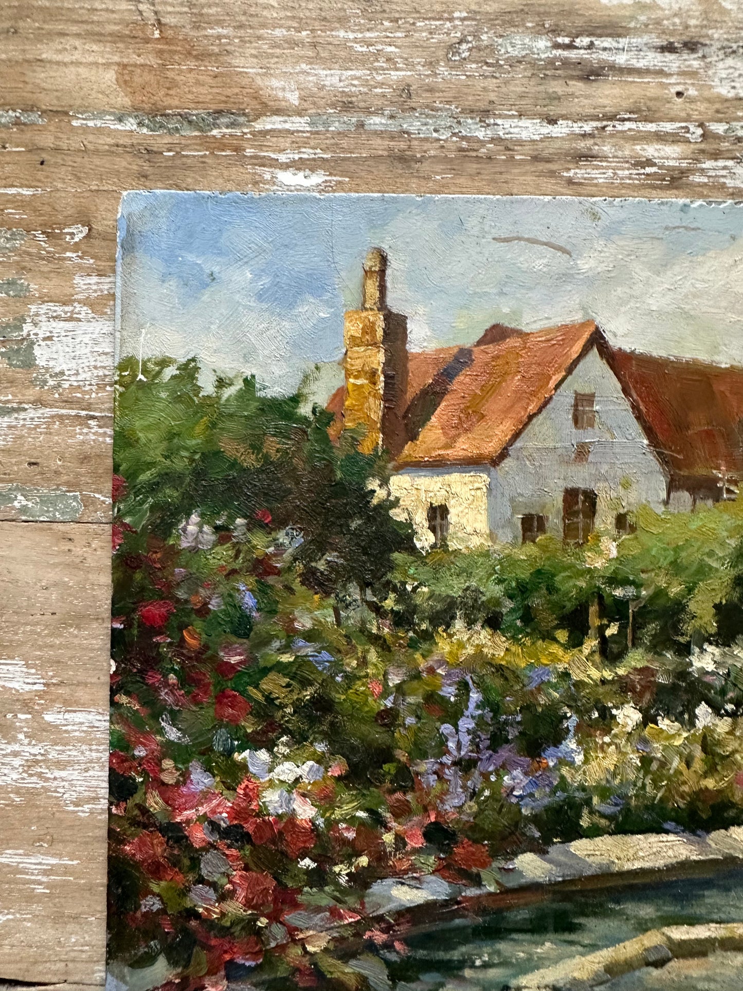 Dans le jardin