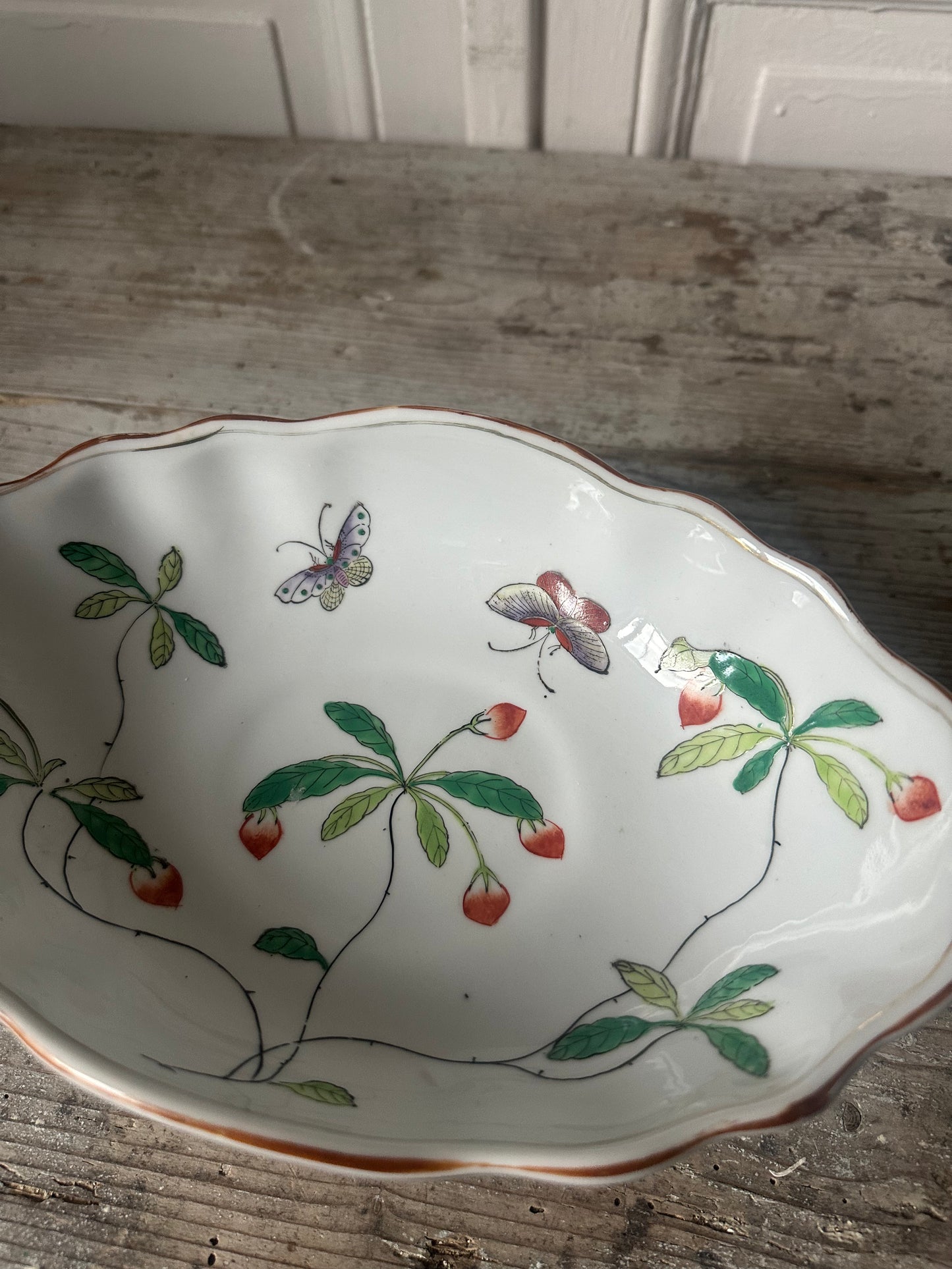 Coupe aux papillons