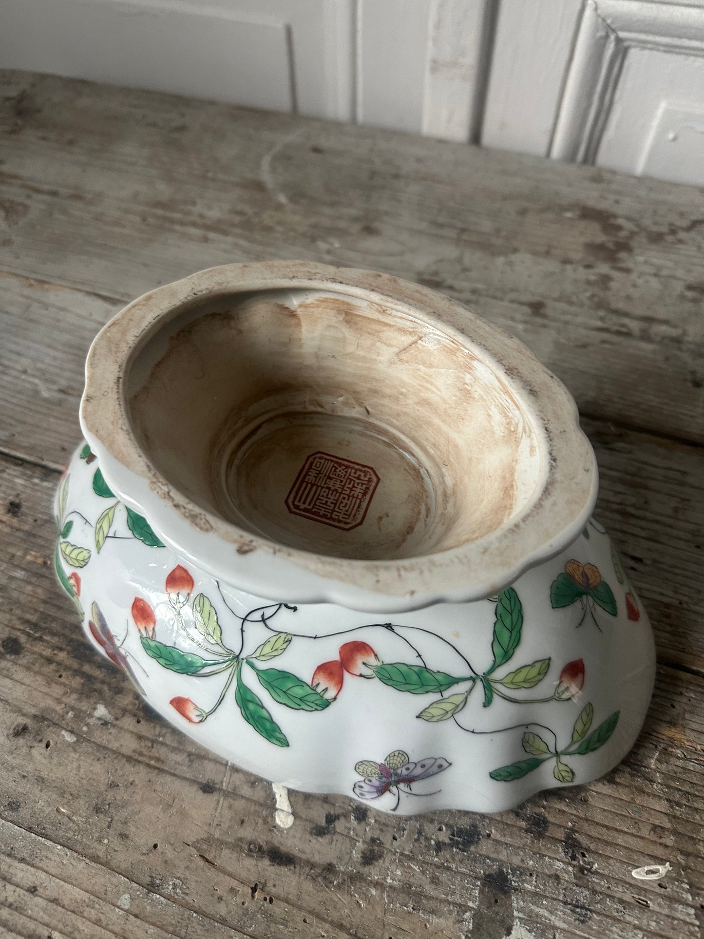 Coupe aux papillons