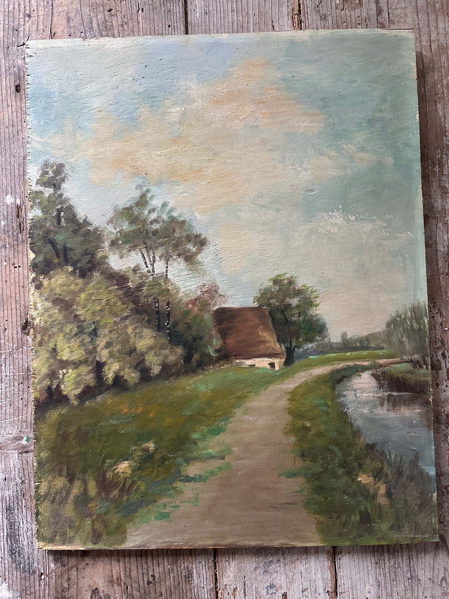 Le chemin et la palette