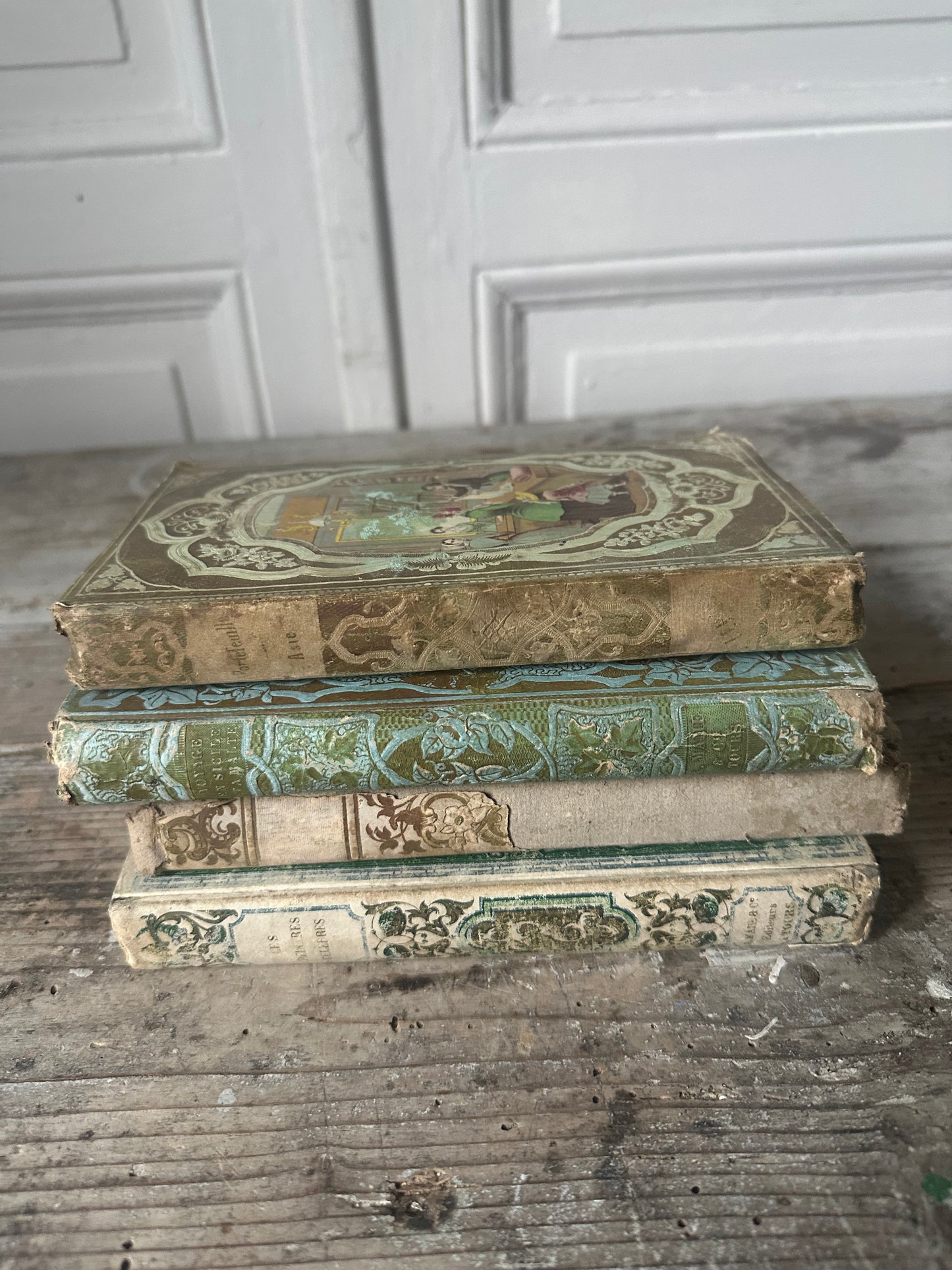 Livres décorés