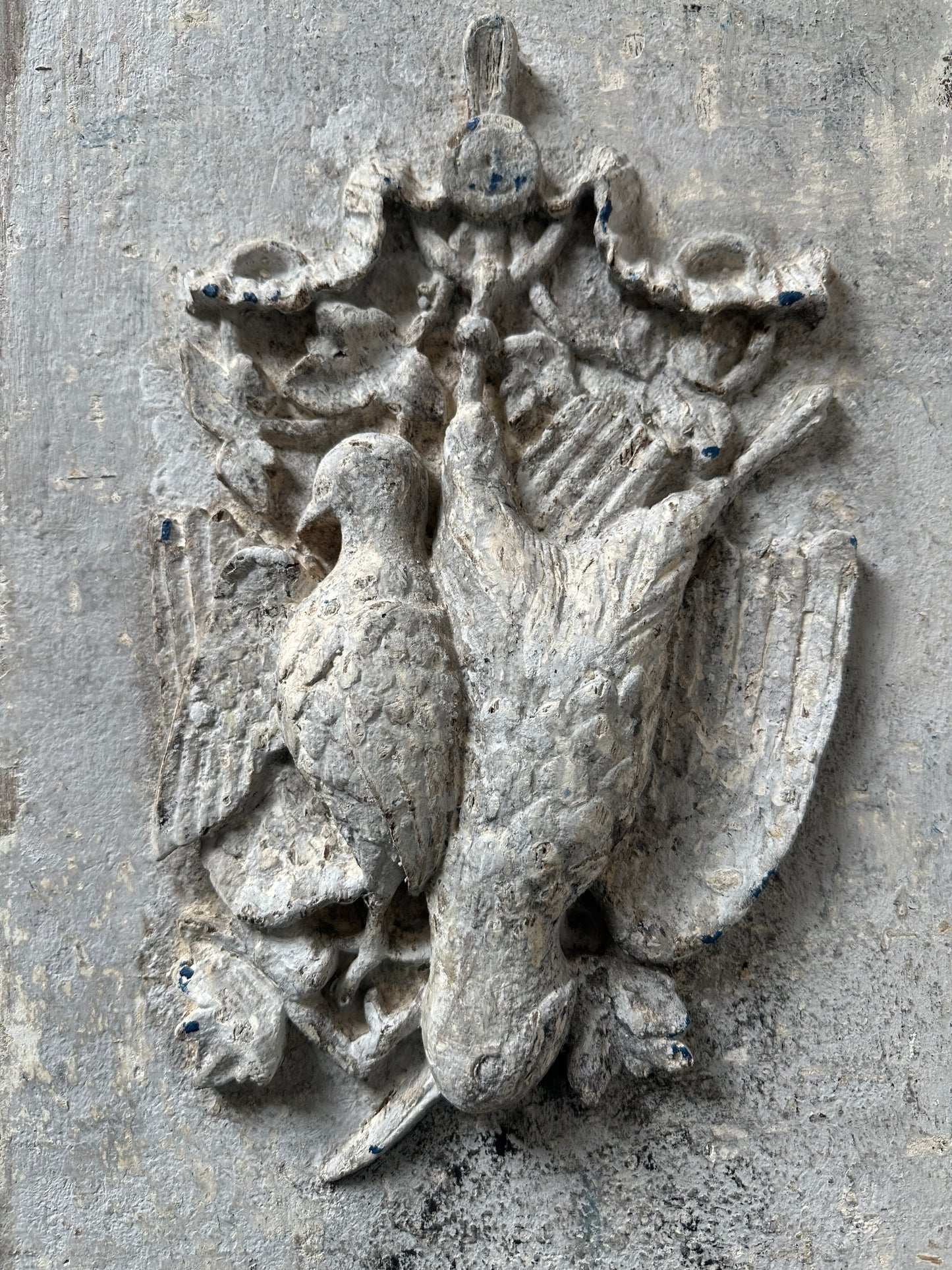 Boiserie aux oiseaux