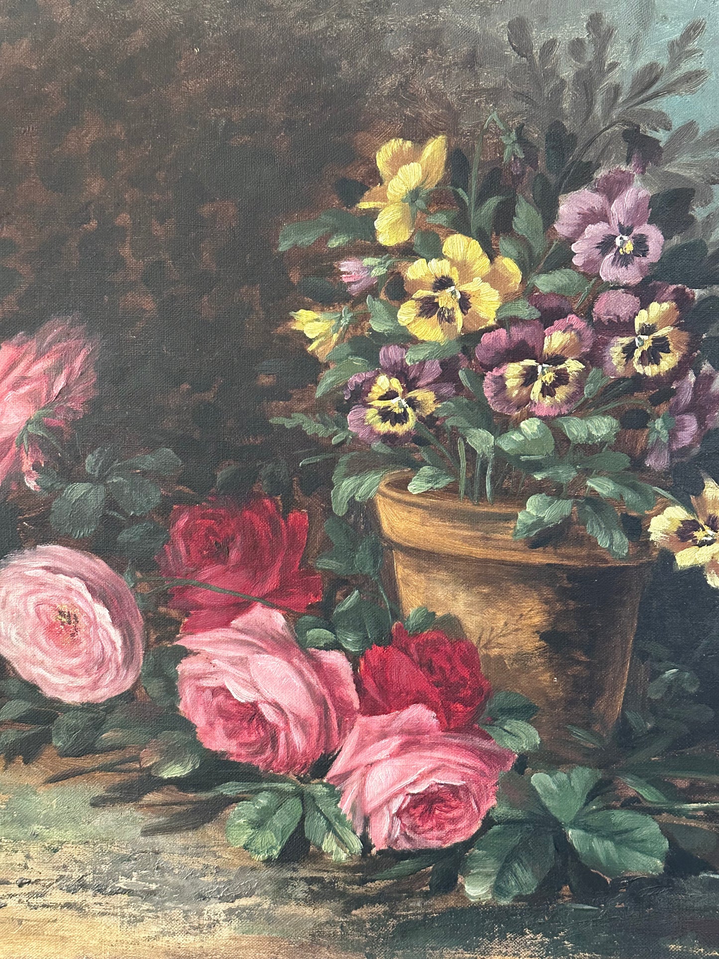 Roses et pensées
