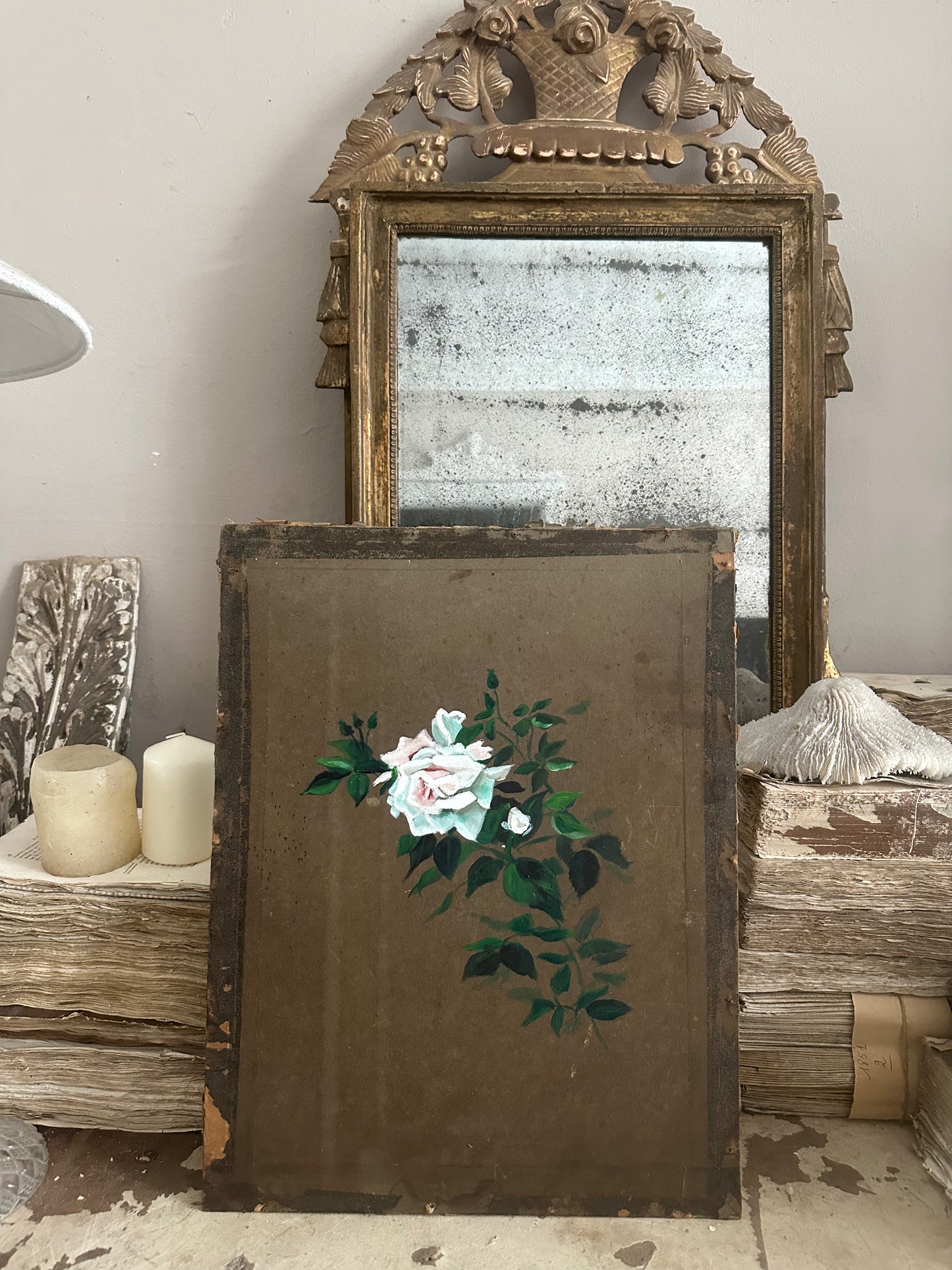 La rose blanche
