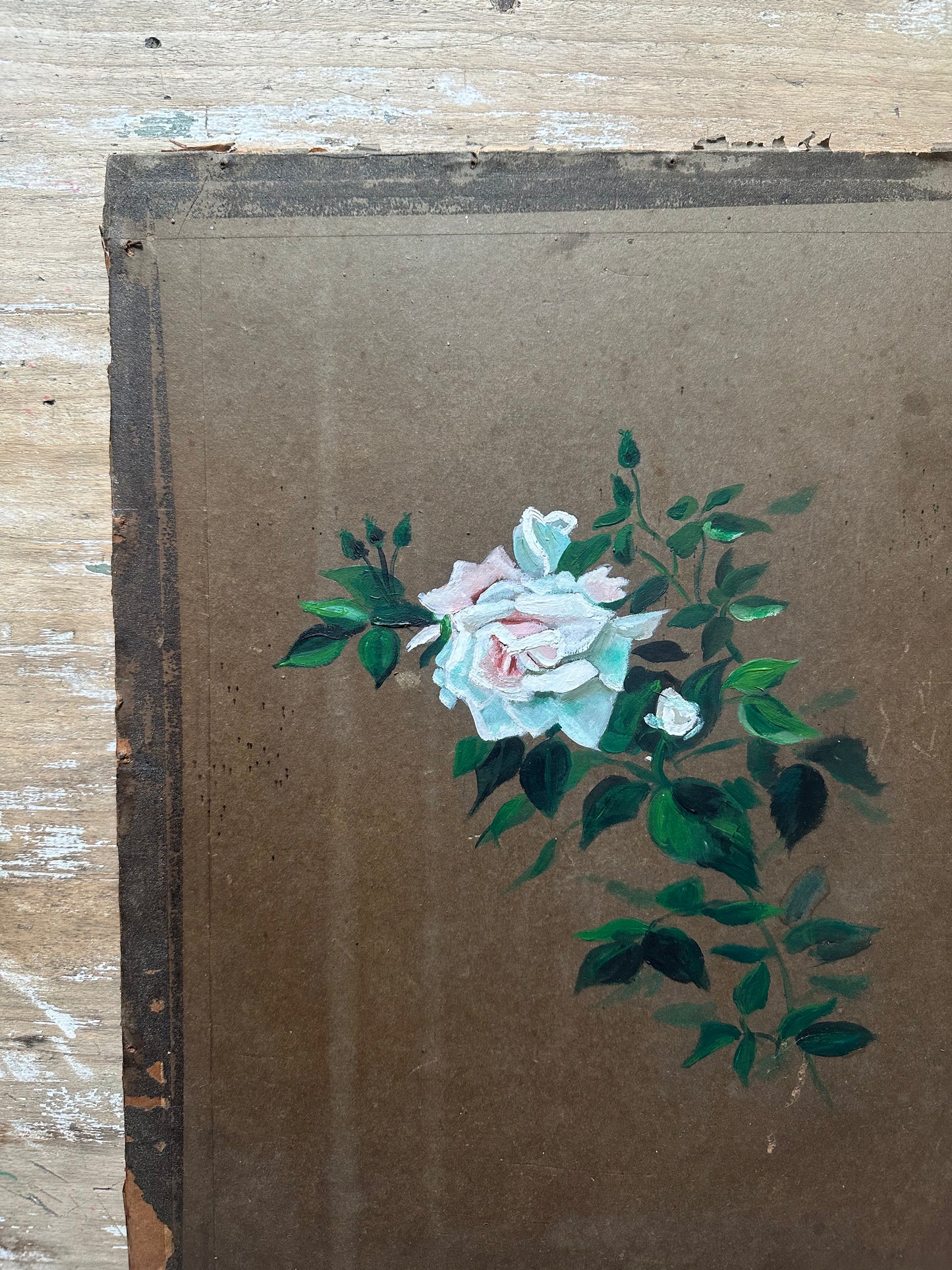 La rose blanche