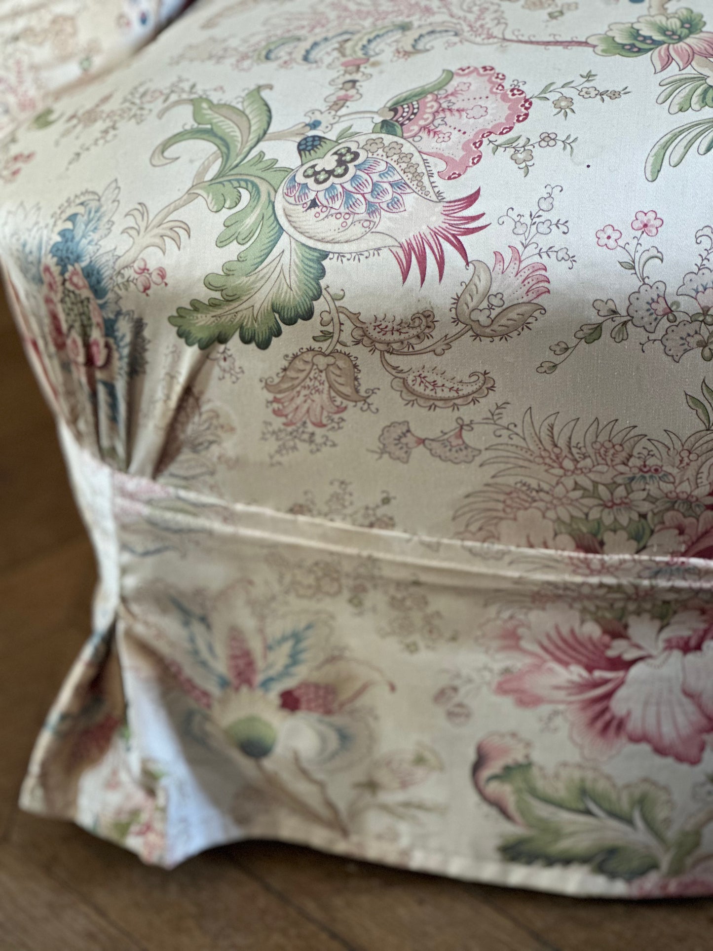 Fauteuil fleuri