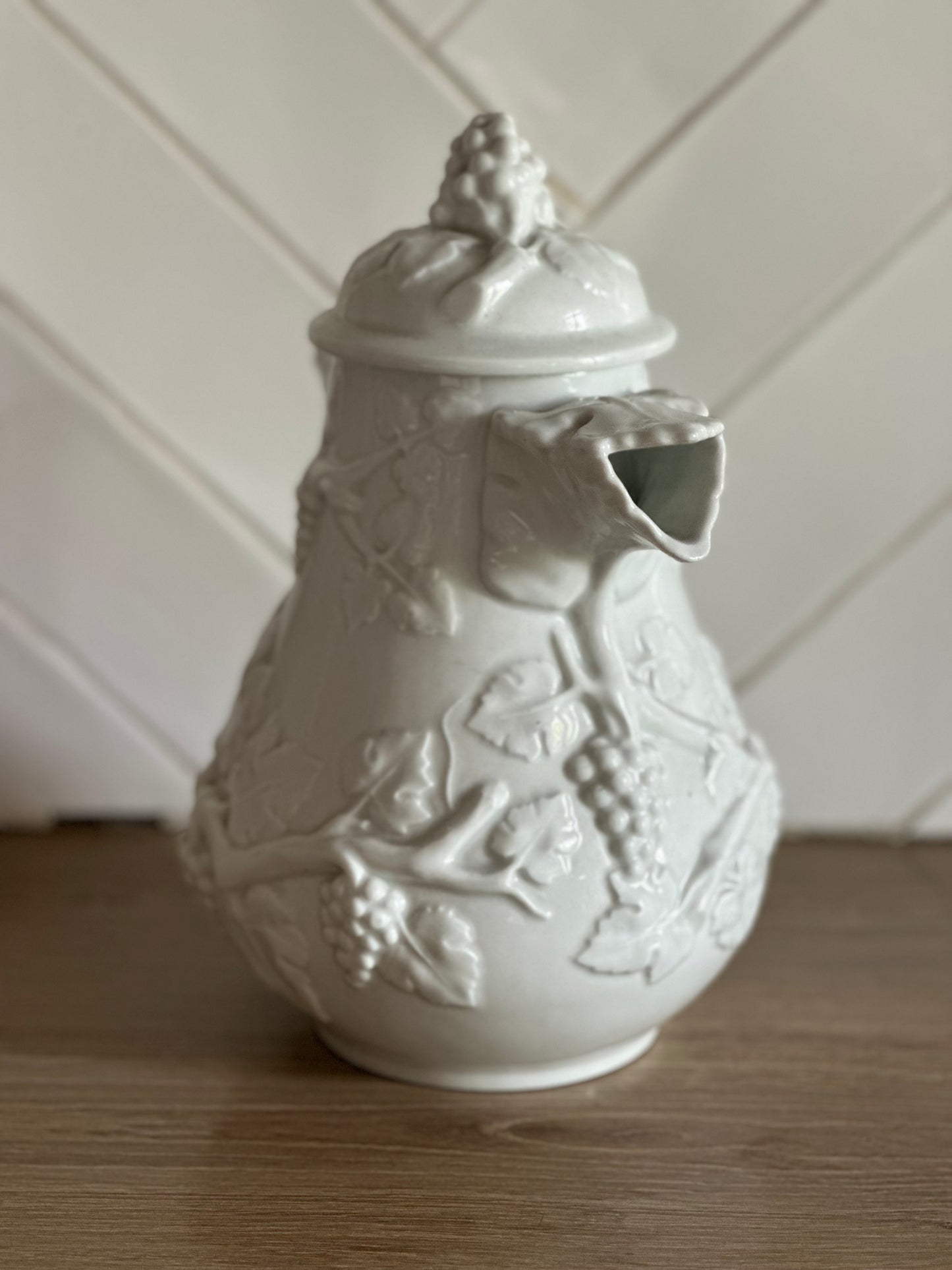 Barbotine blanche