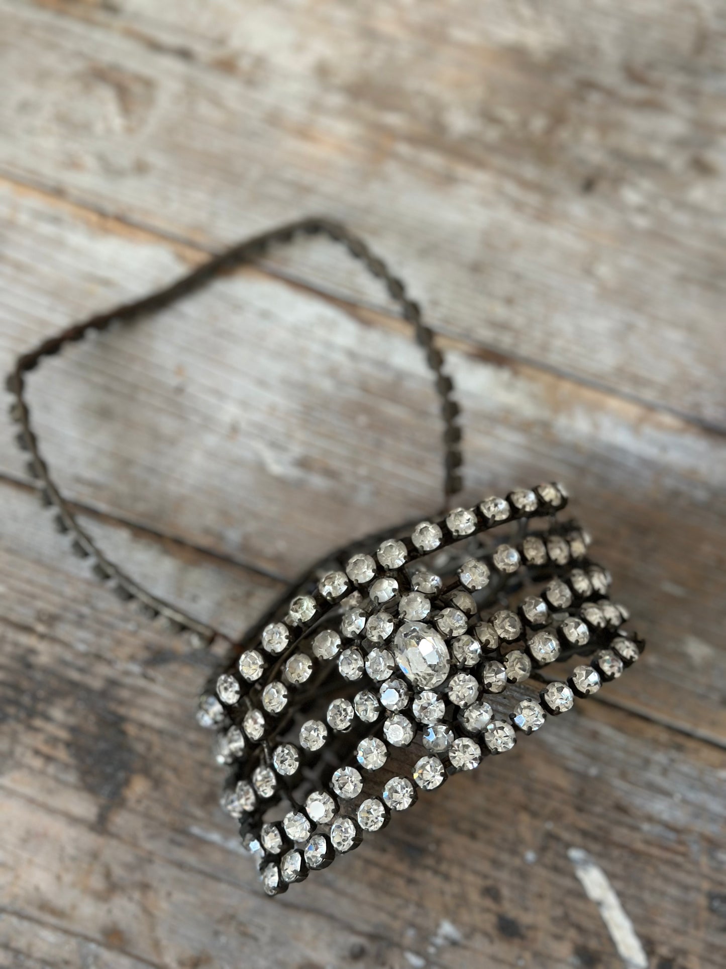 Coiffe de strass