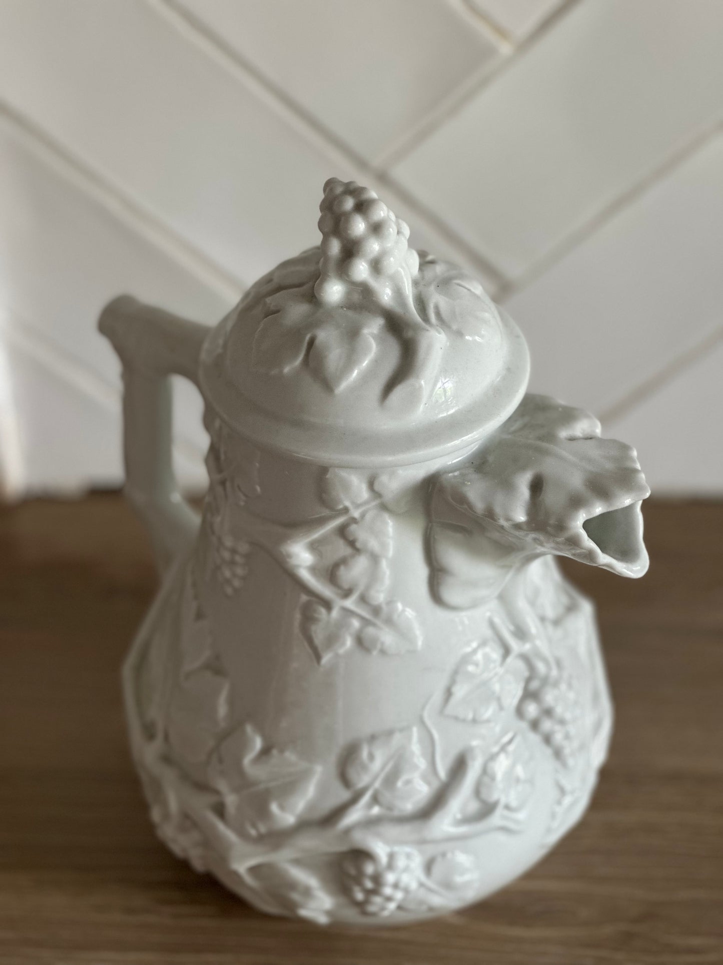Barbotine blanche