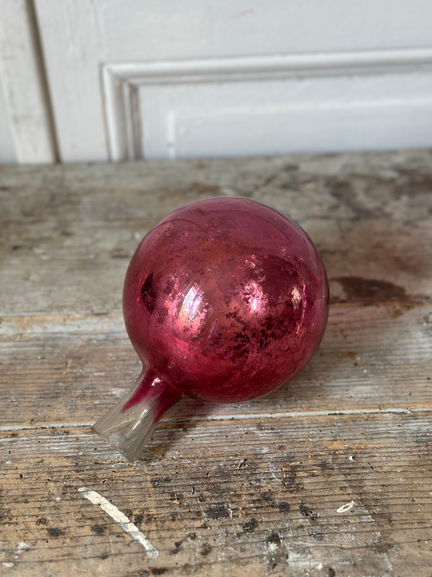 Boule rose de sorcière