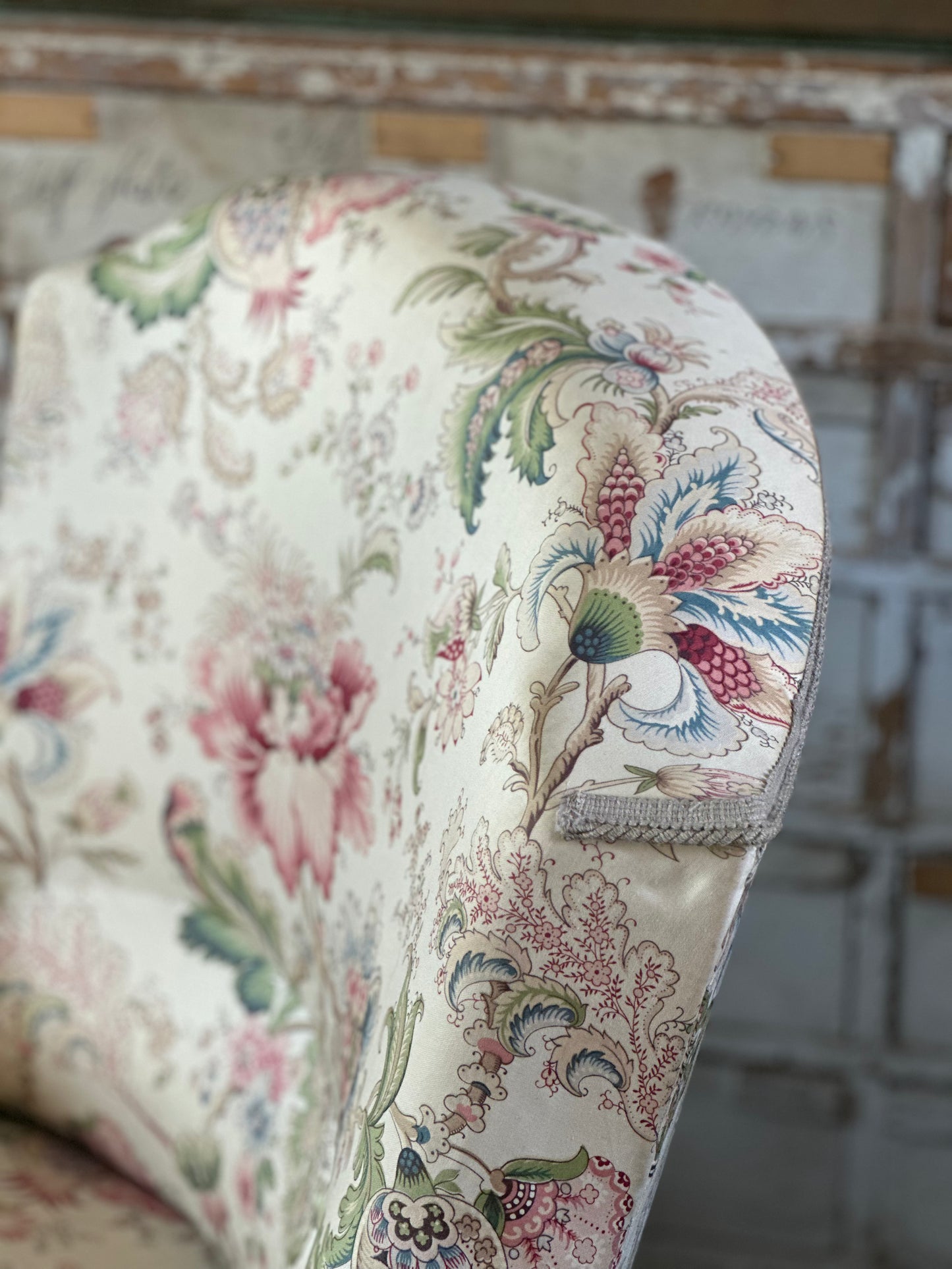 Fauteuil fleuri