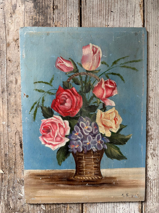 Corbeille de fleurs