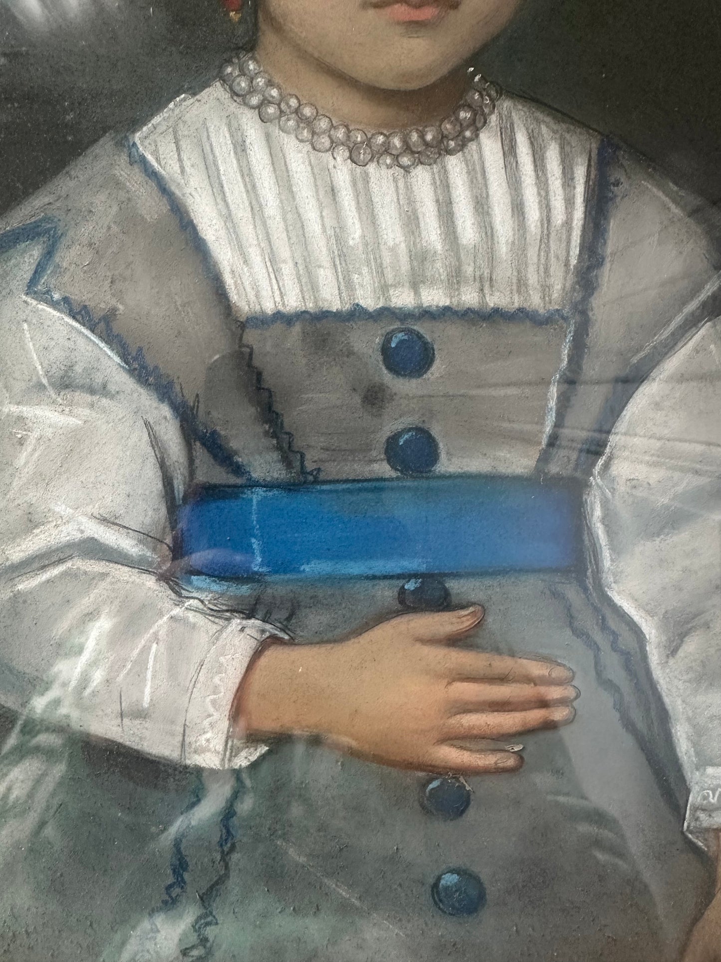La petite fille au ruban bleu