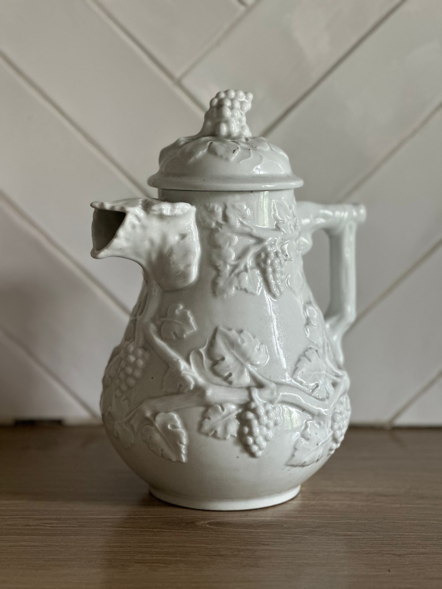 Barbotine blanche