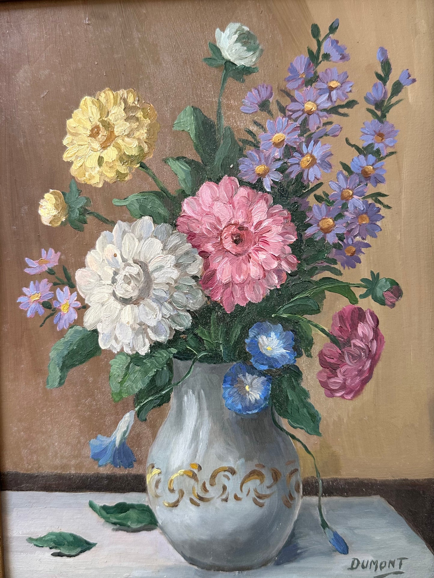 Bouquet encadré