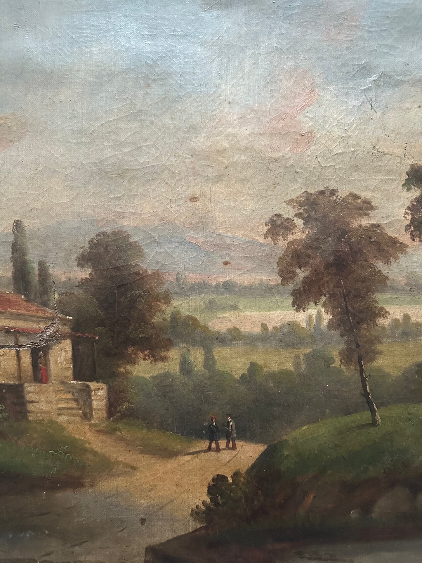 Paysage XIX eme
