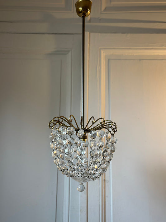Suspension cristal