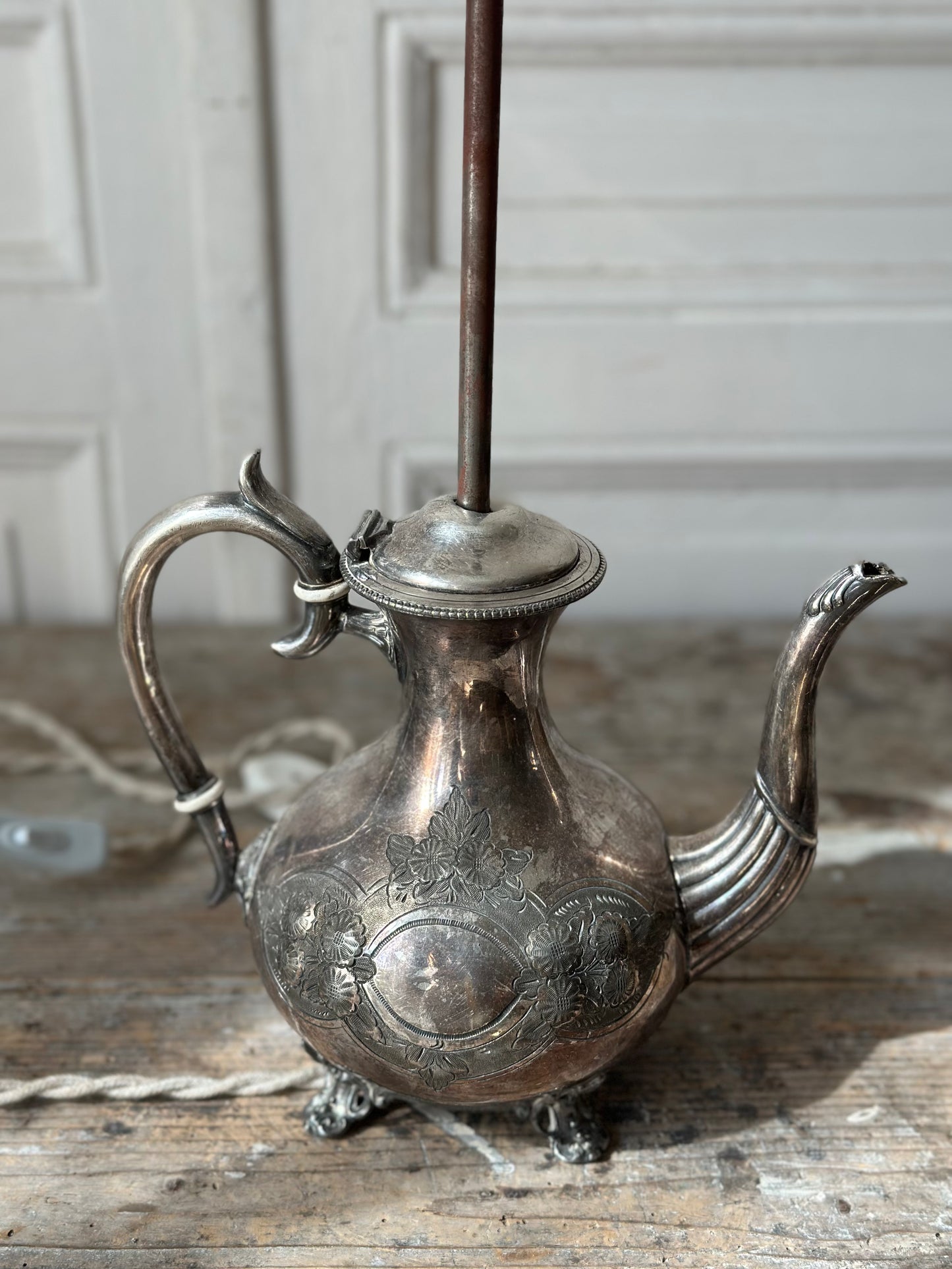 Lampe théière