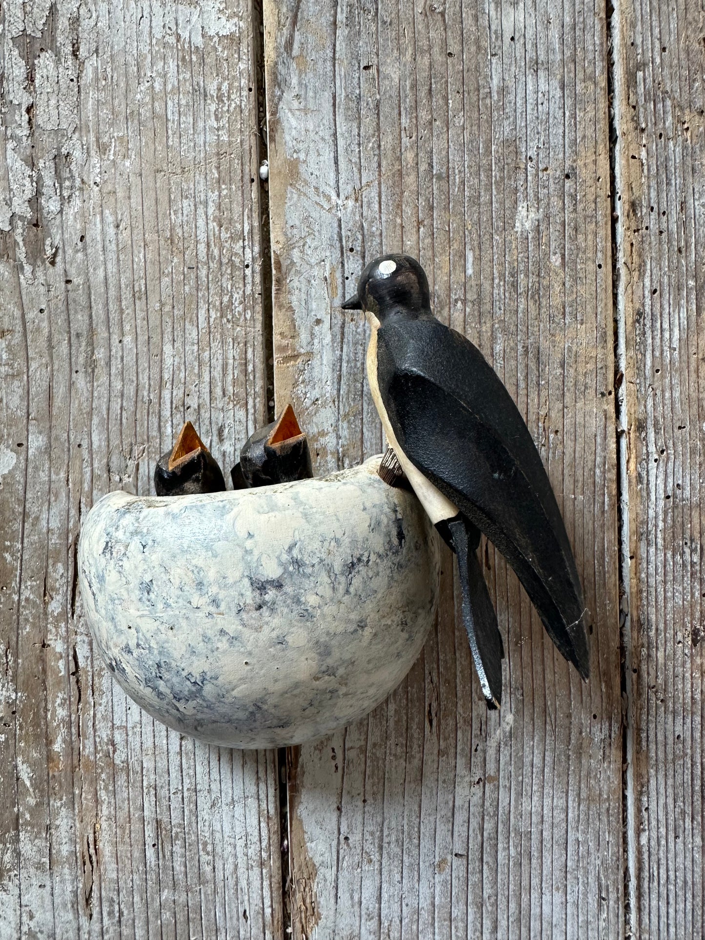 Le nid d’hirondelle