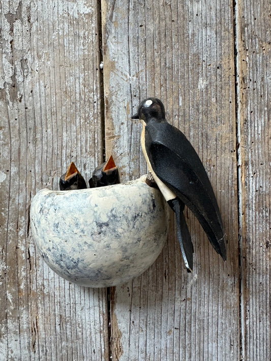 Le nid d’hirondelle