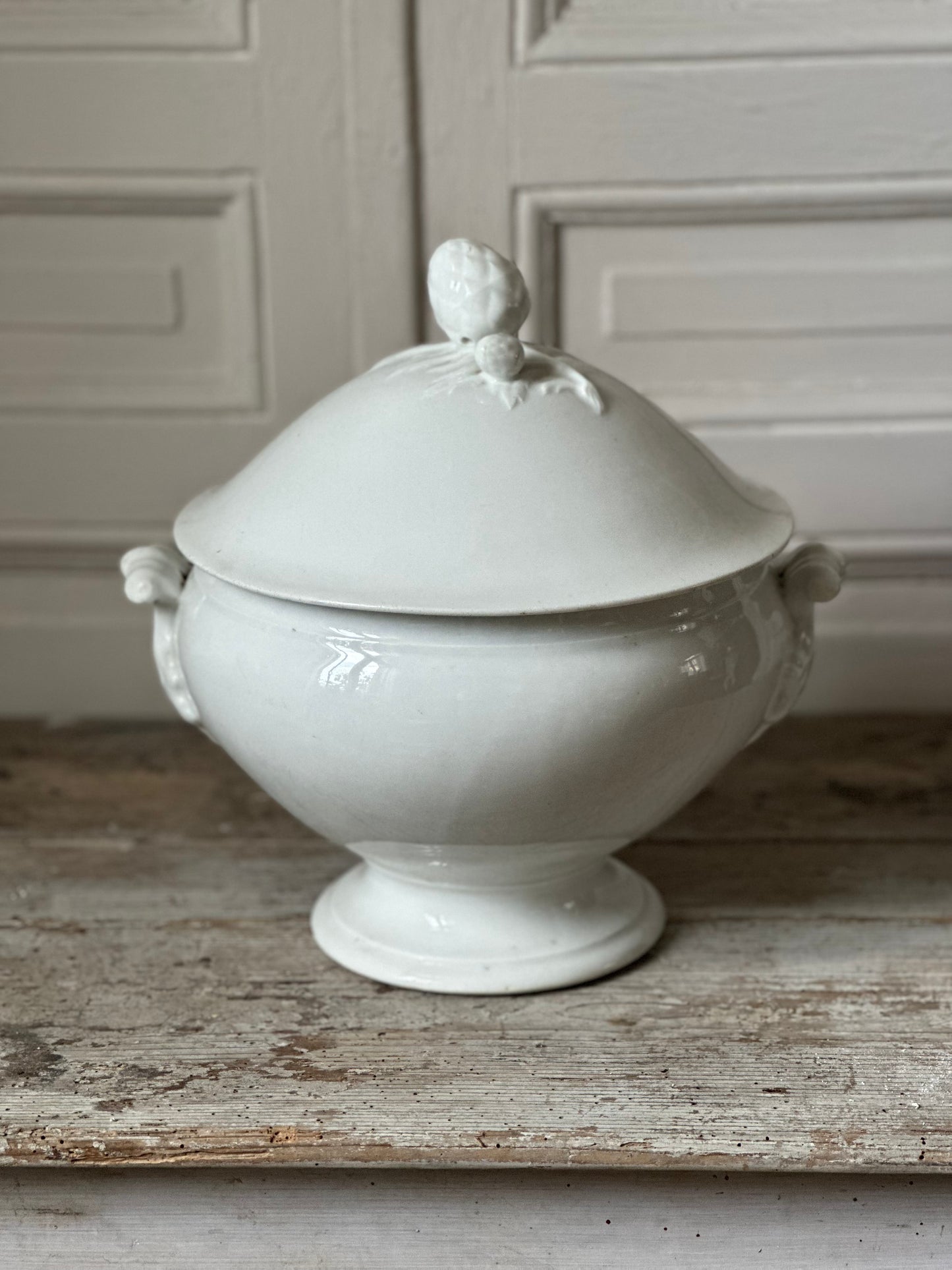 Soupière blanche