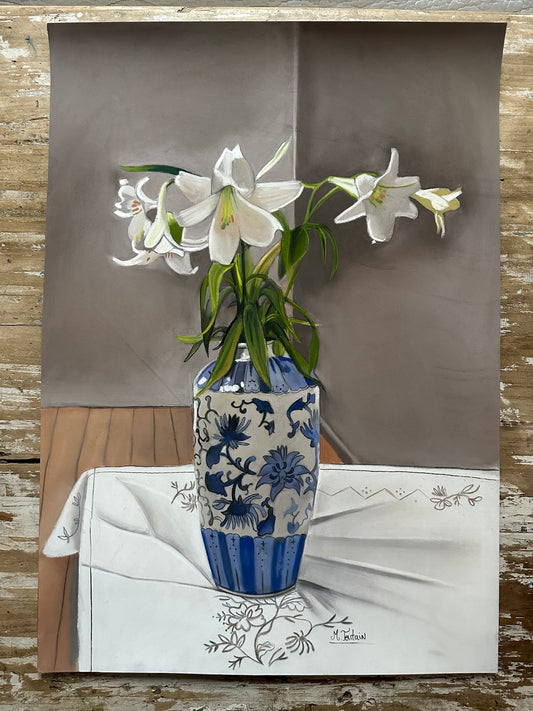 Les lys blancs