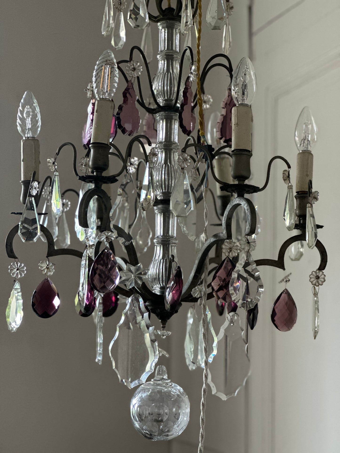 Lustre à pampilles
