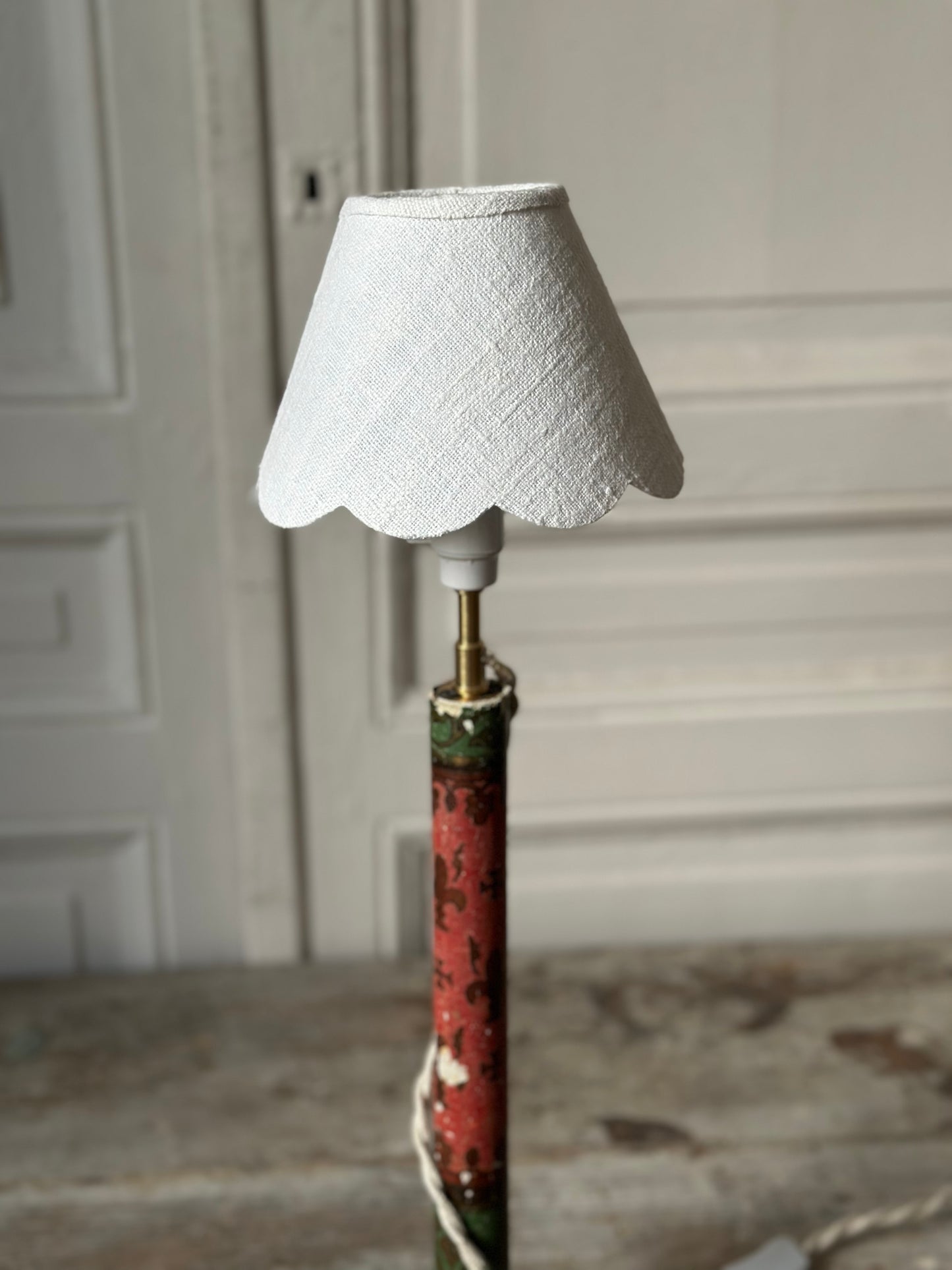 Lampe porte cierge