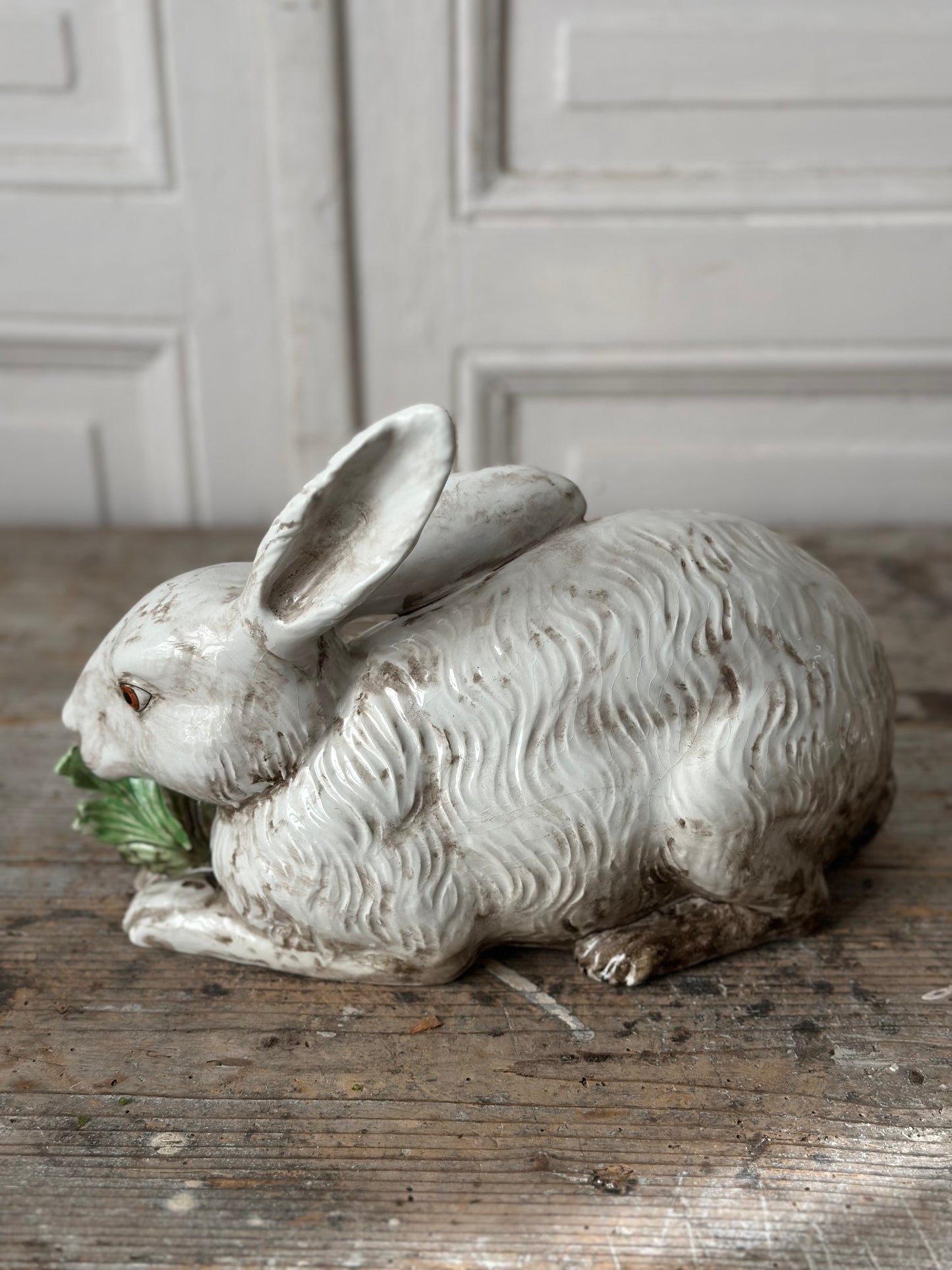 Lapin au feuillage
