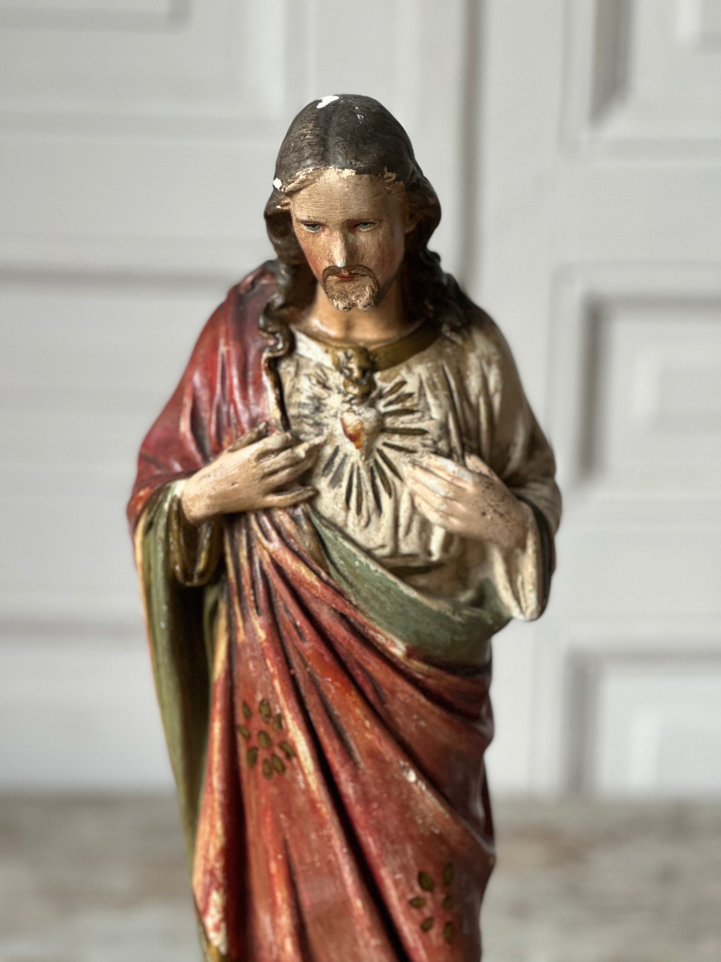 Christ en plâtre