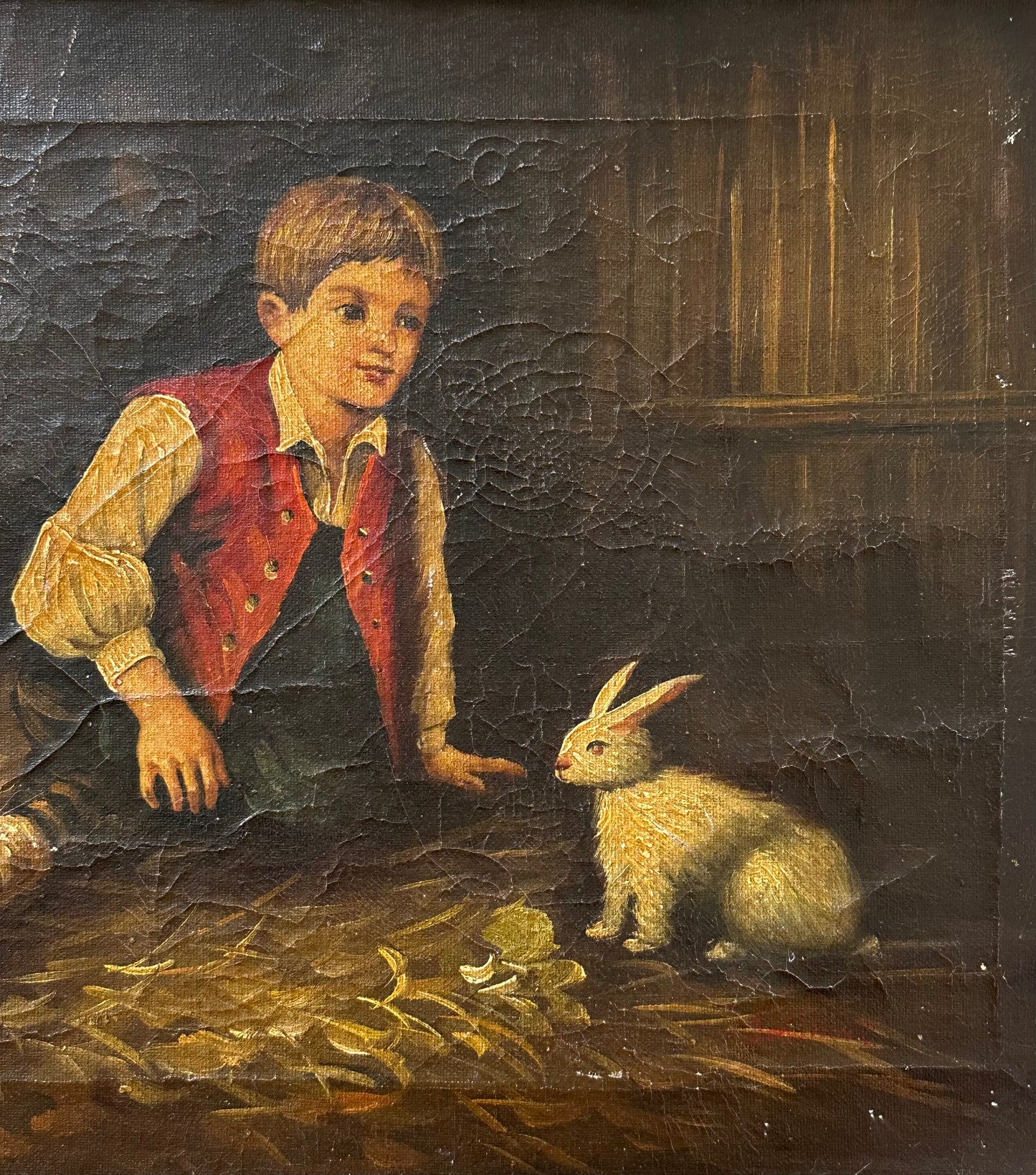 Le lapin blanc