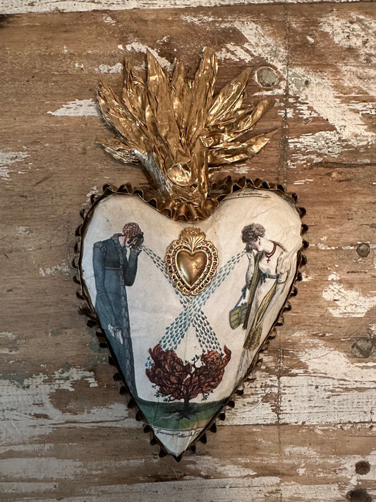 Ex voto en papier mâché