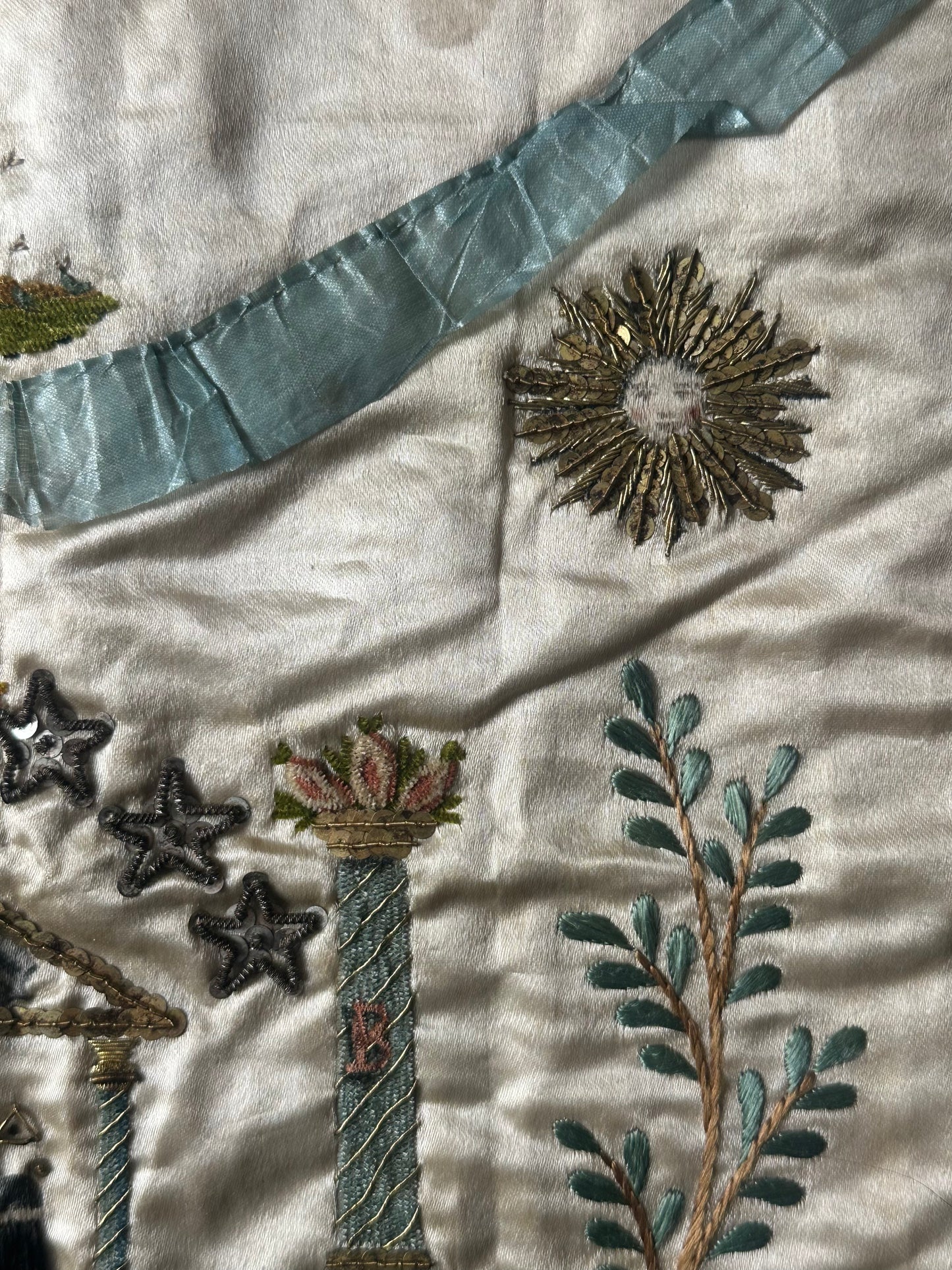 Broderie de soie