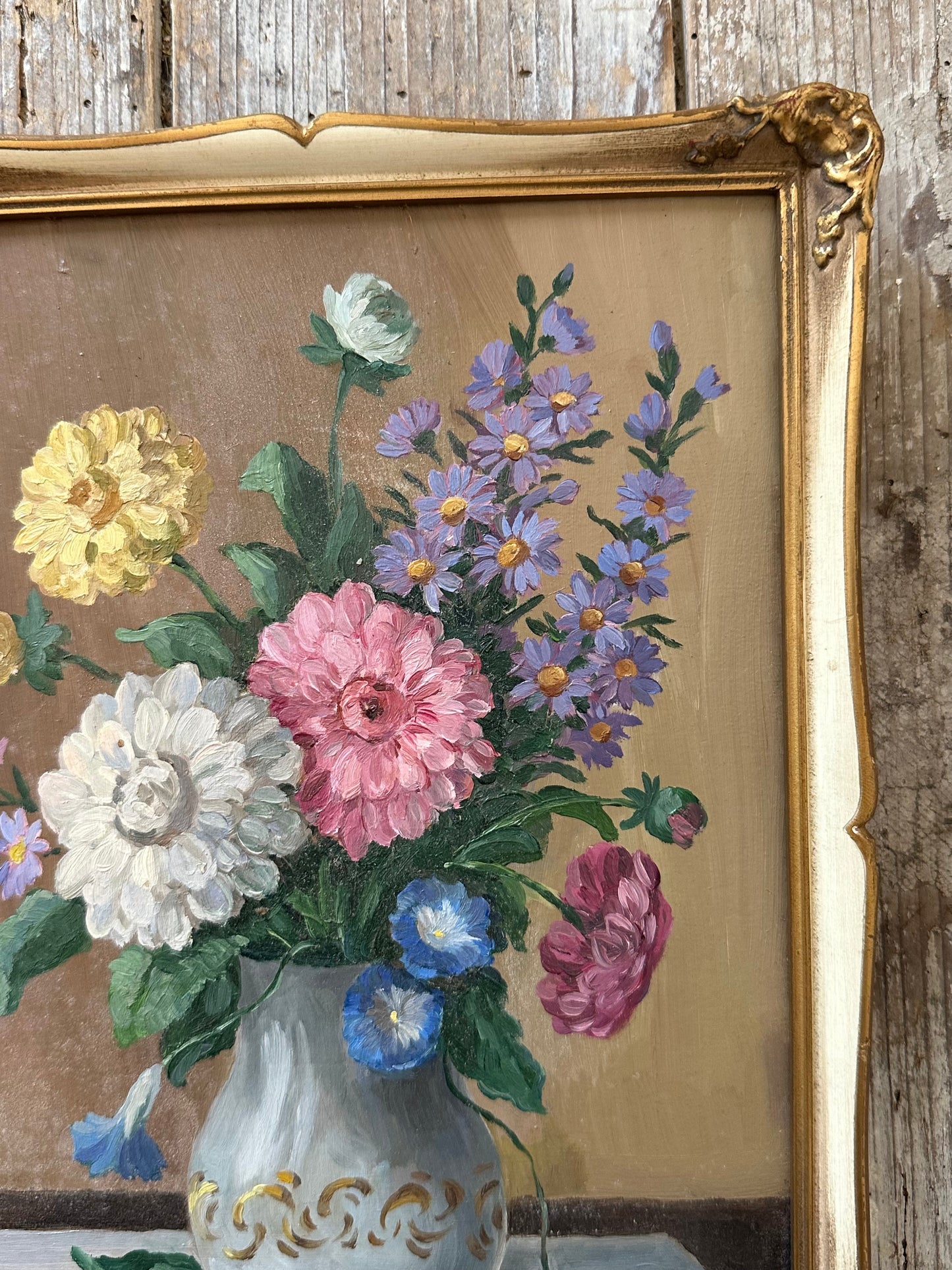 Bouquet encadré