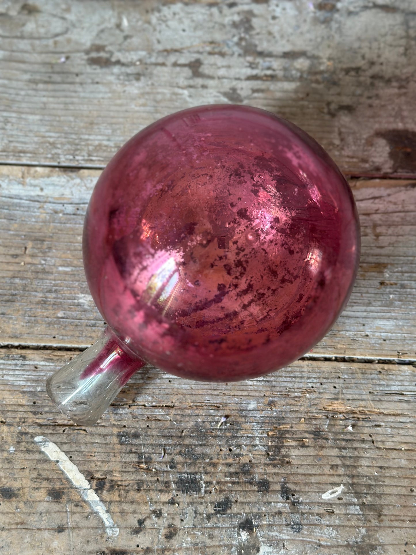 Boule rose de sorcière