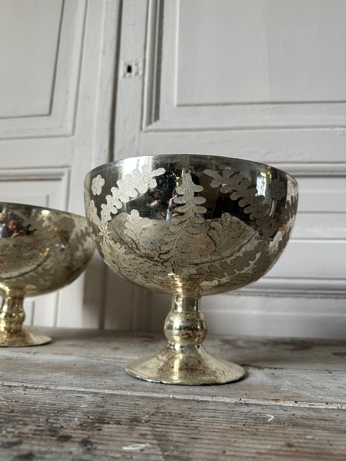 Paire de vases eglomises