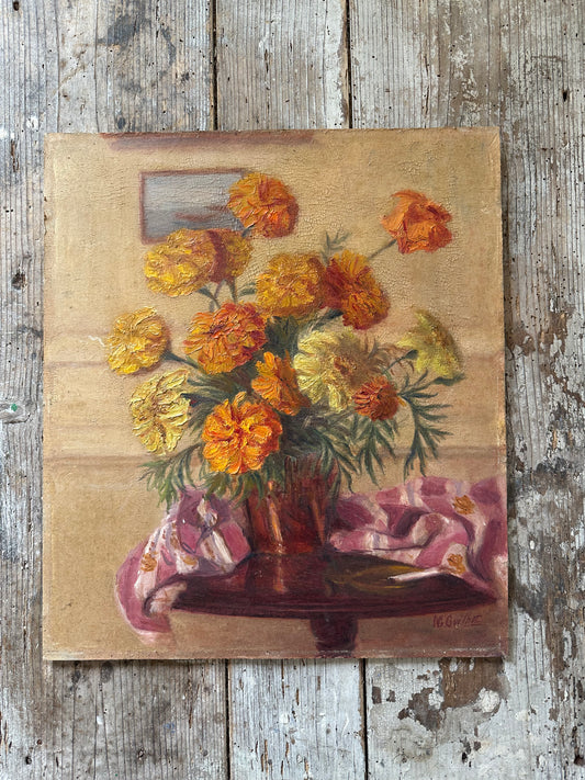 Le bouquet orangé