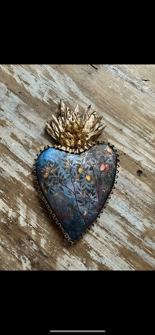 Ex voto en papier mâché
