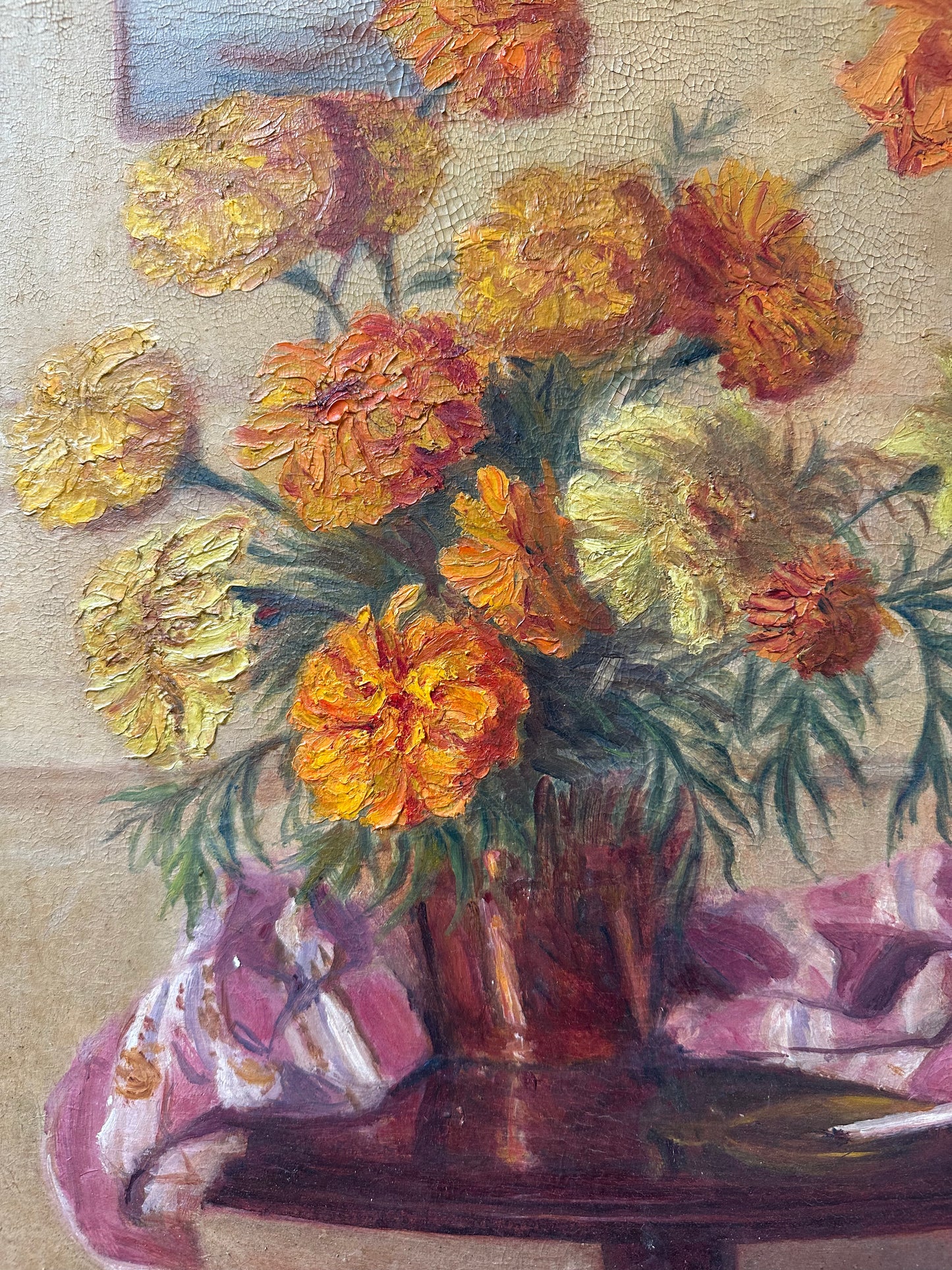 Le bouquet orangé