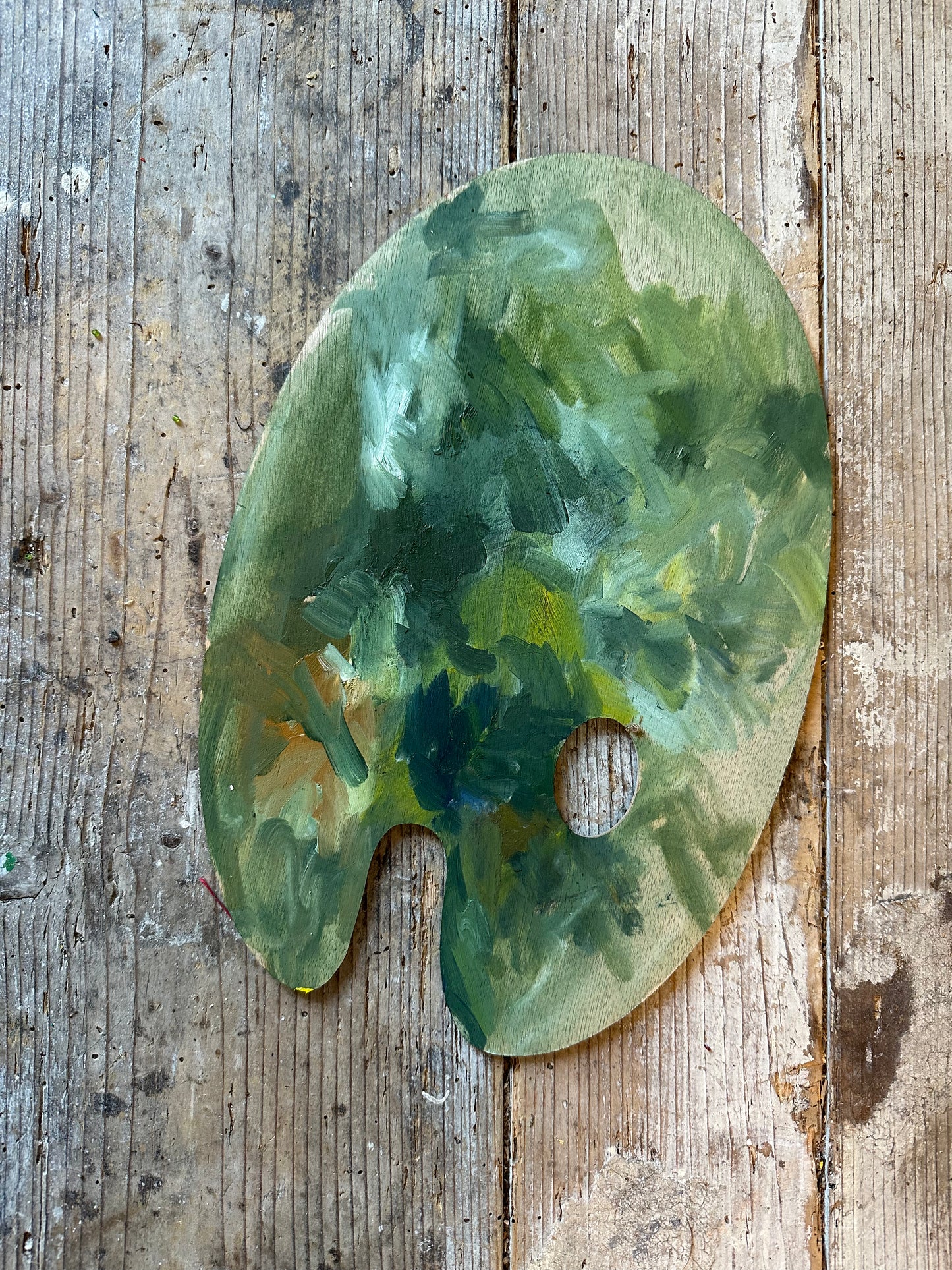 Les arums de l’atelier