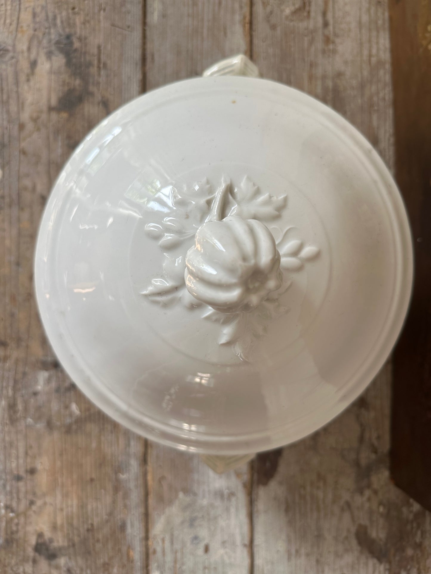 Soupière blanche